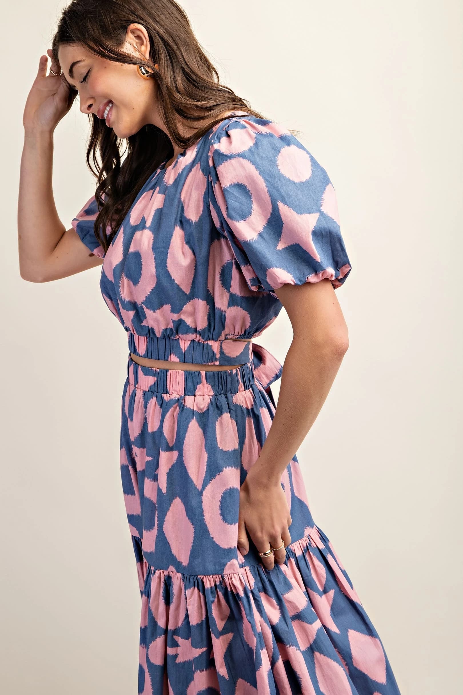 TM1028 - BLUE / CORAL