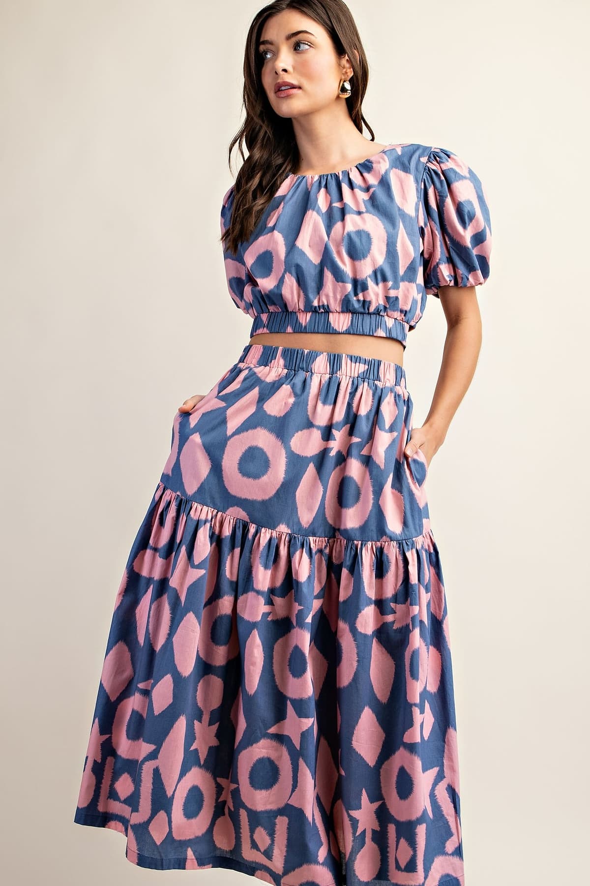 TM1028 - BLUE / CORAL