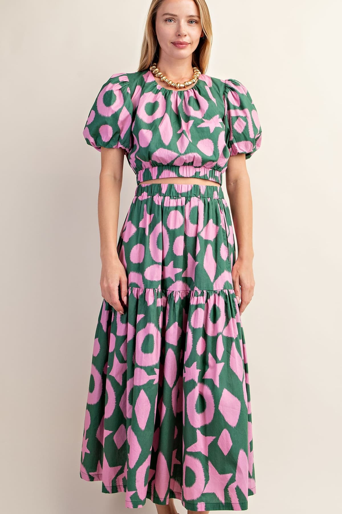 TM1028 - GREEN / PINK