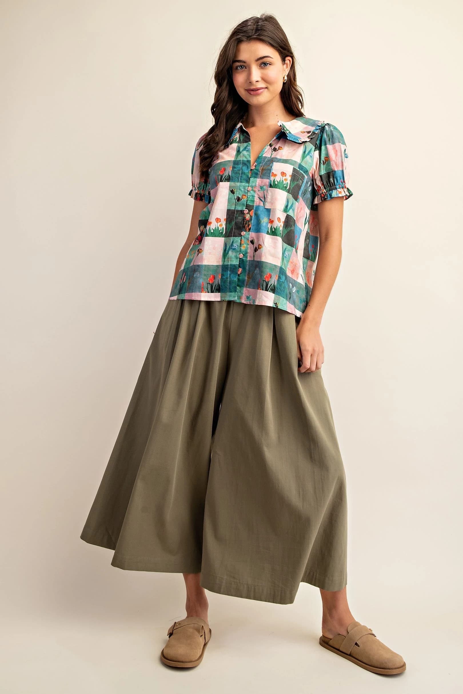 TM1051 - PINK/GREEN MULTI