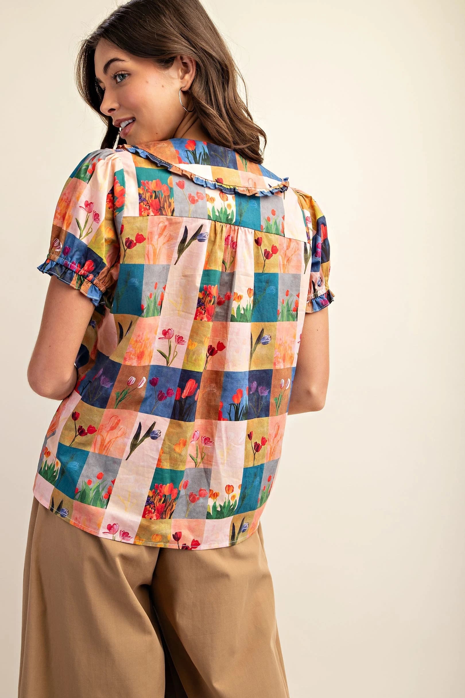 TM1051 - CORAL/BLUE MULTI