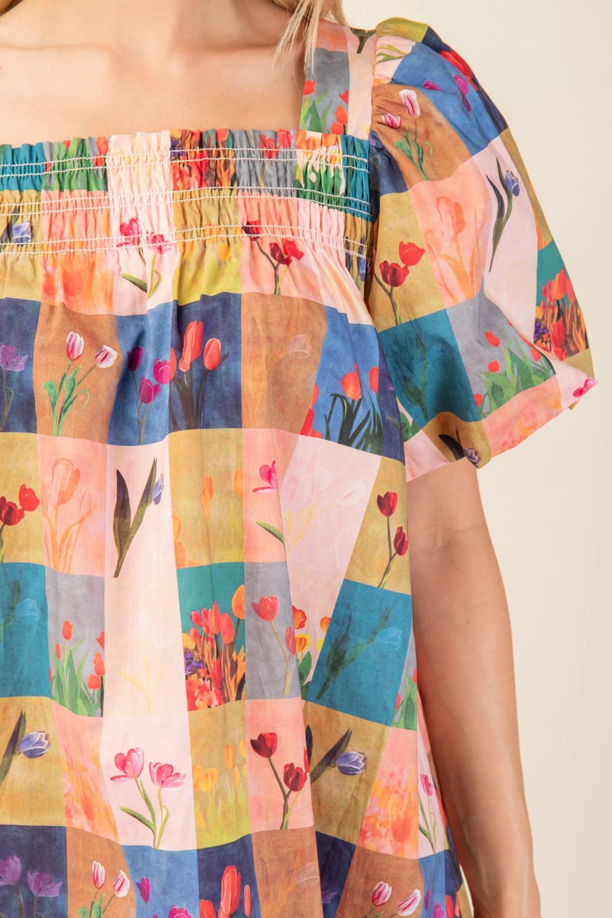 TG1502 - CORAL/BLUE MULTI