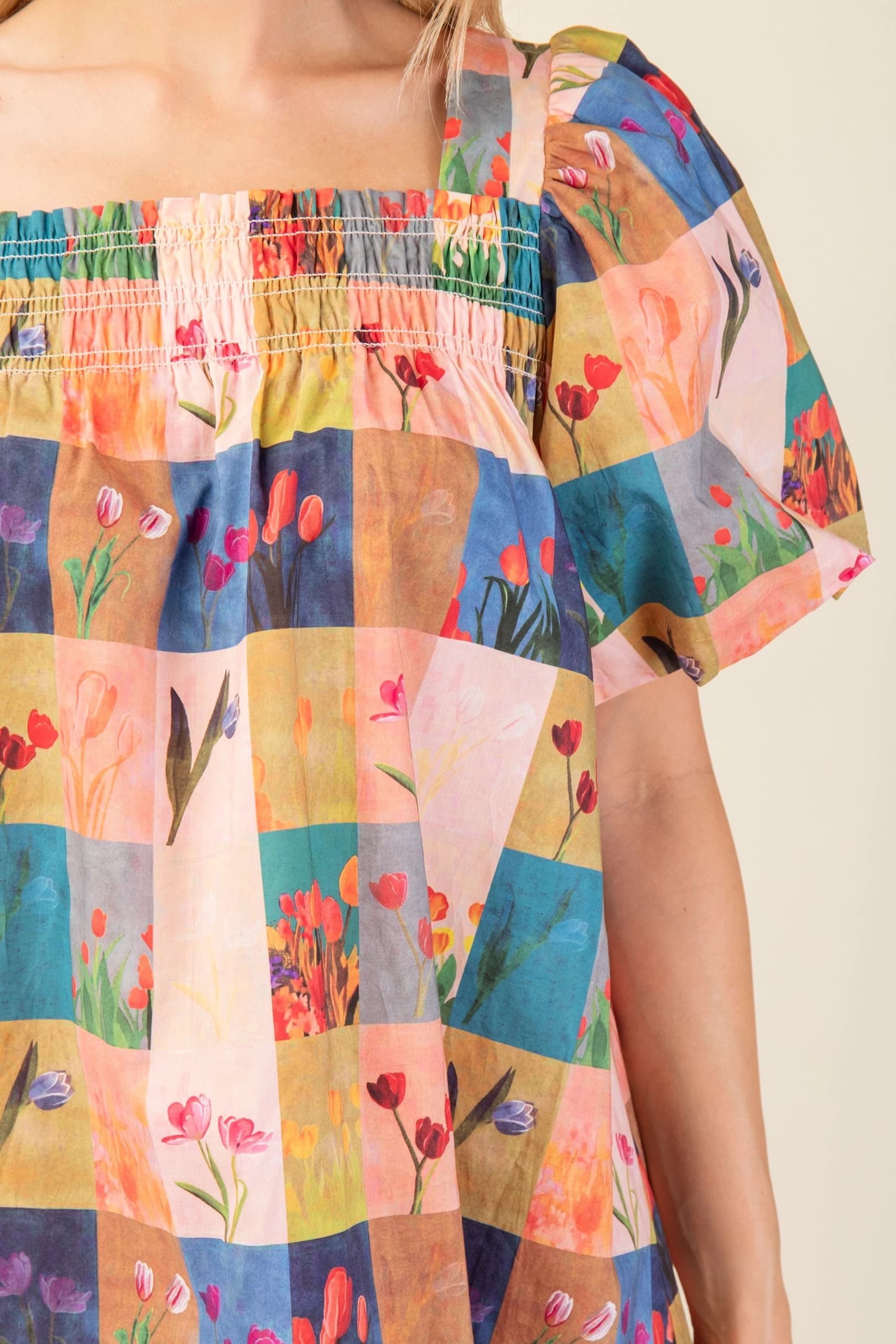 TG1502 - CORAL/BLUE MULTI