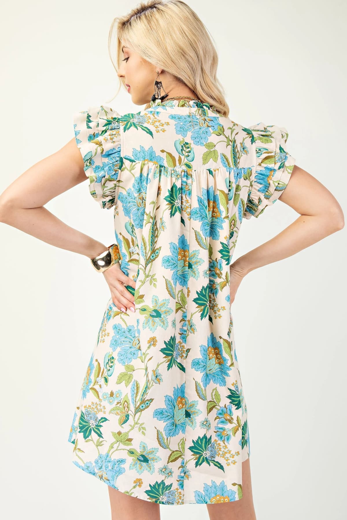 TG2059 - BLUE / IVORY