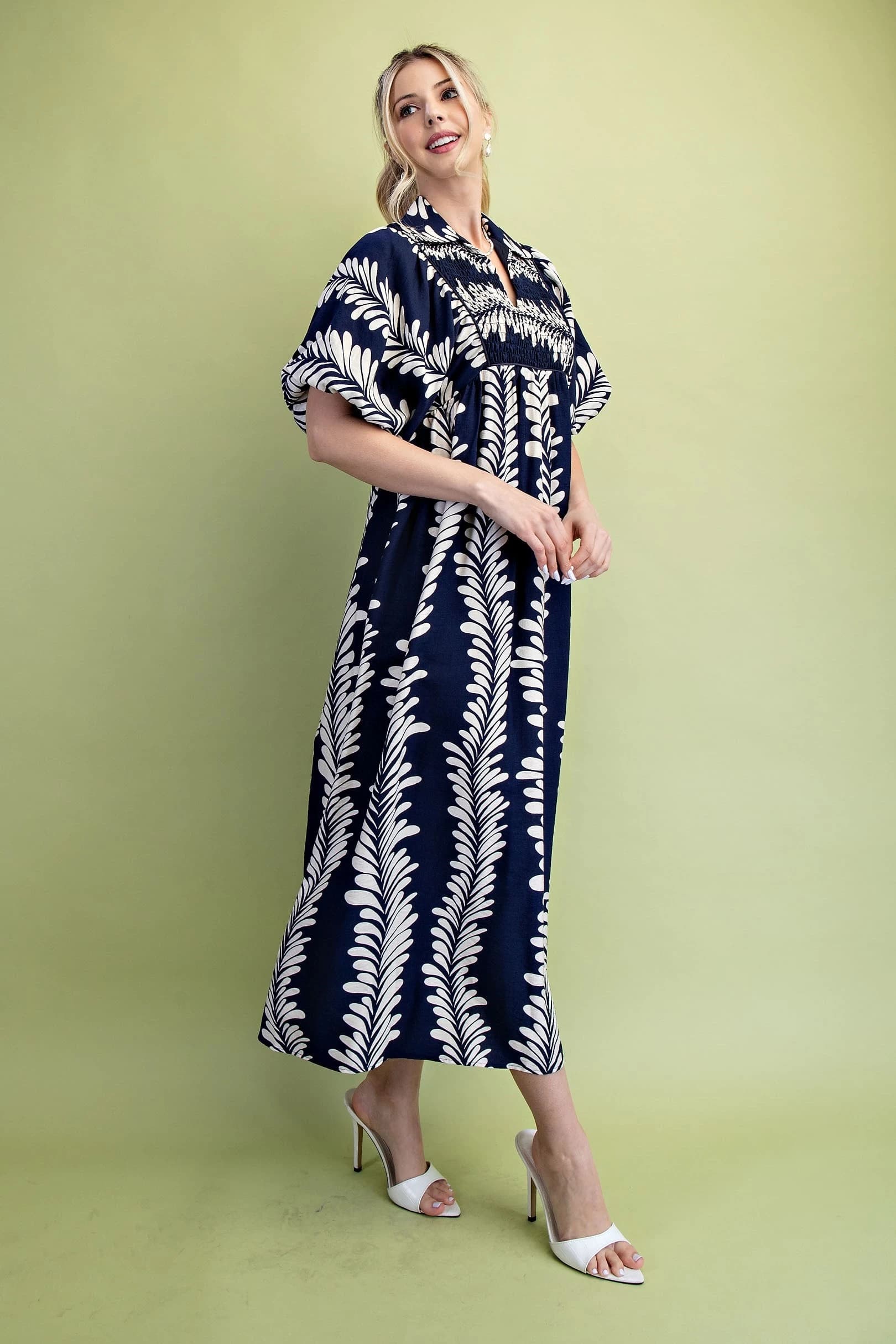 TE1055 - NAVY / CREAM