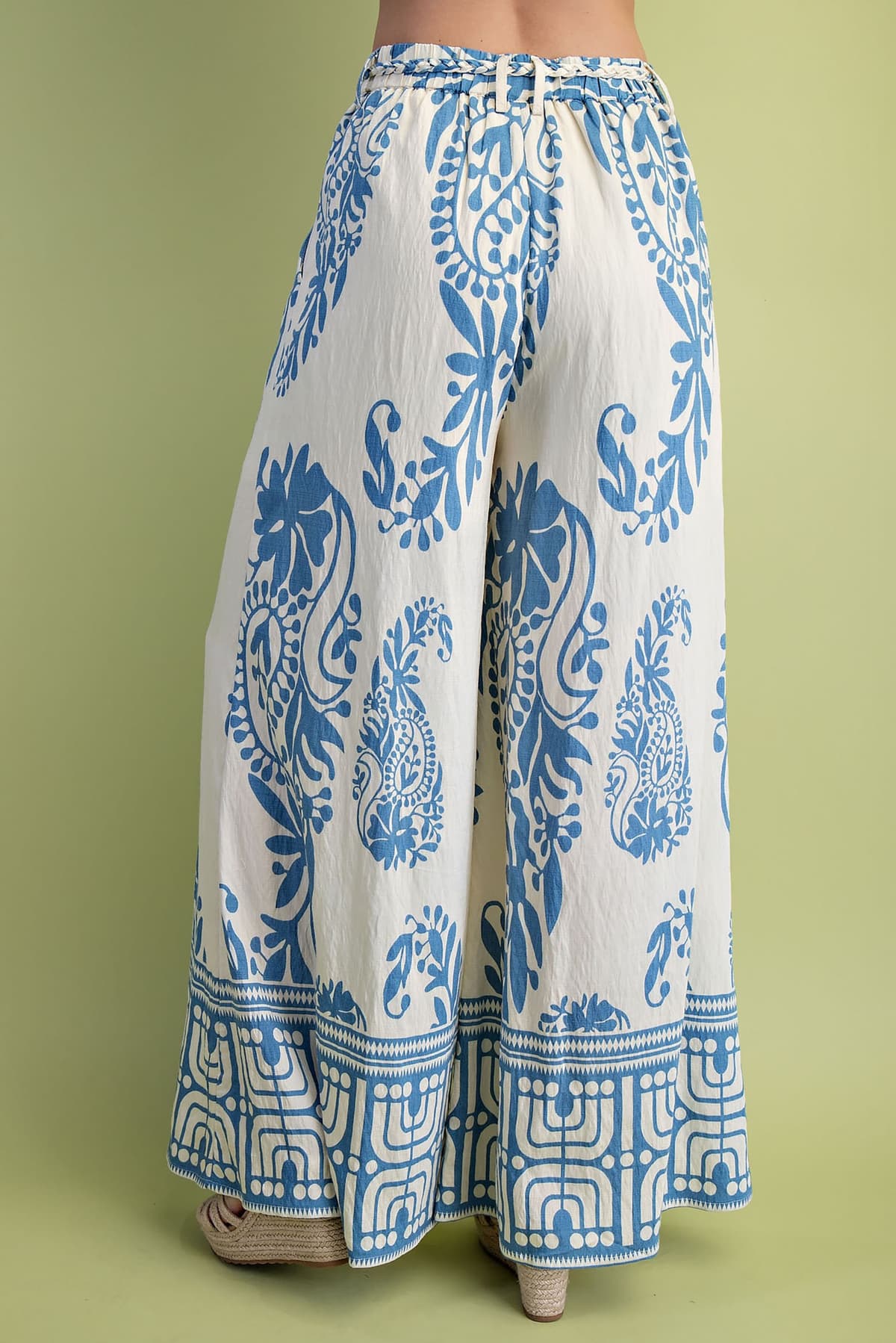 TE1214 - BLUE / IVORY