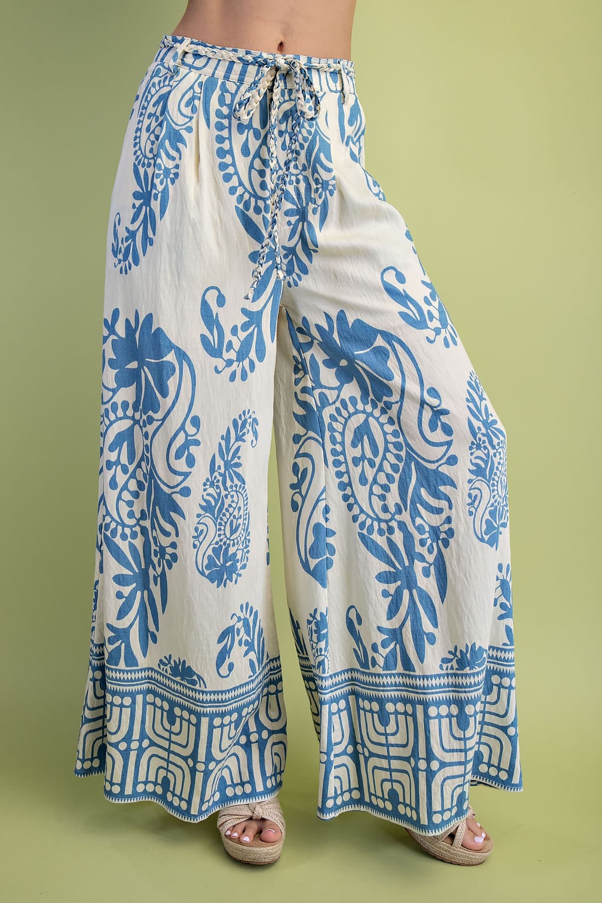 TE1214 - BLUE / IVORY