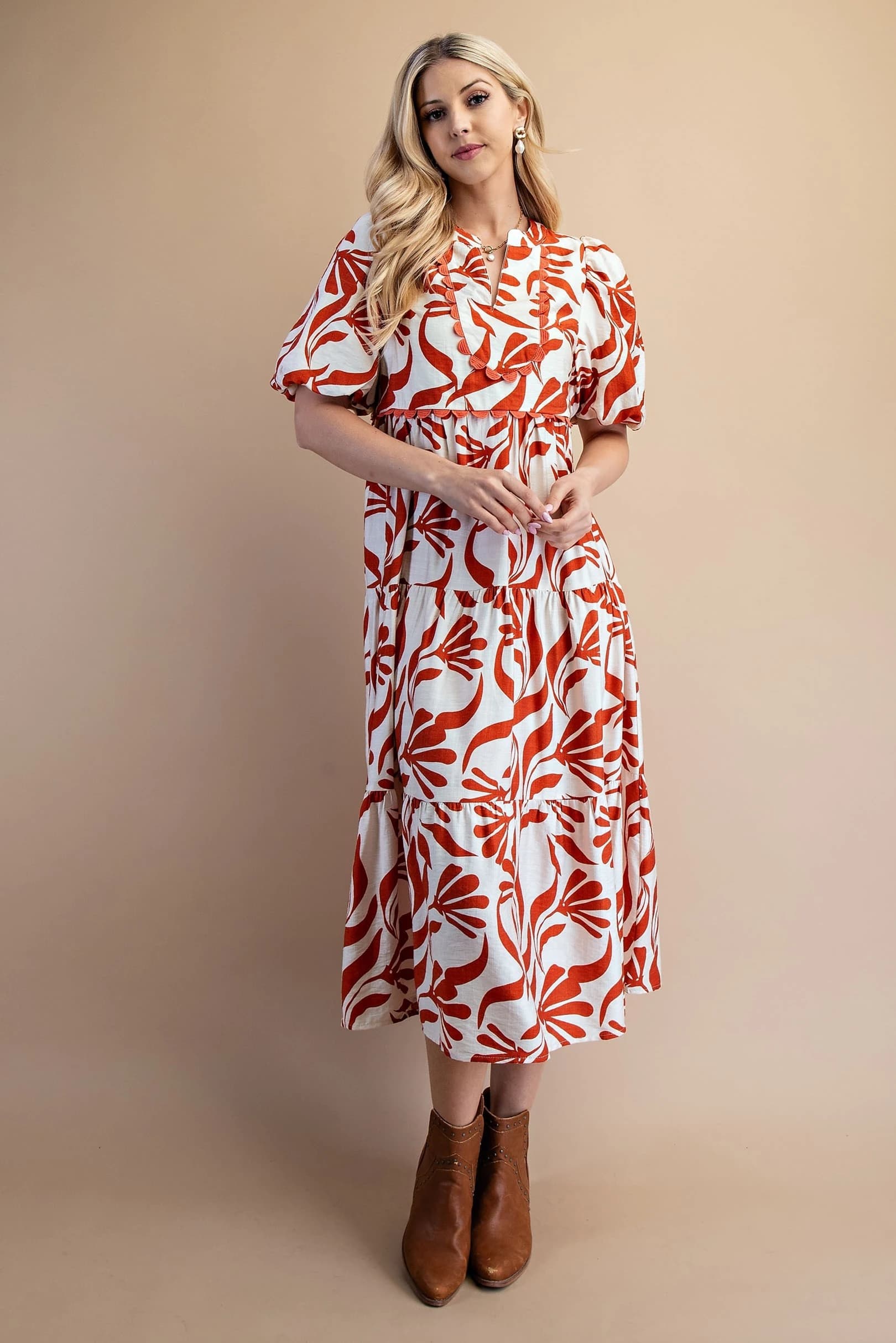 TE1361 - BURNT ORANGE MIX