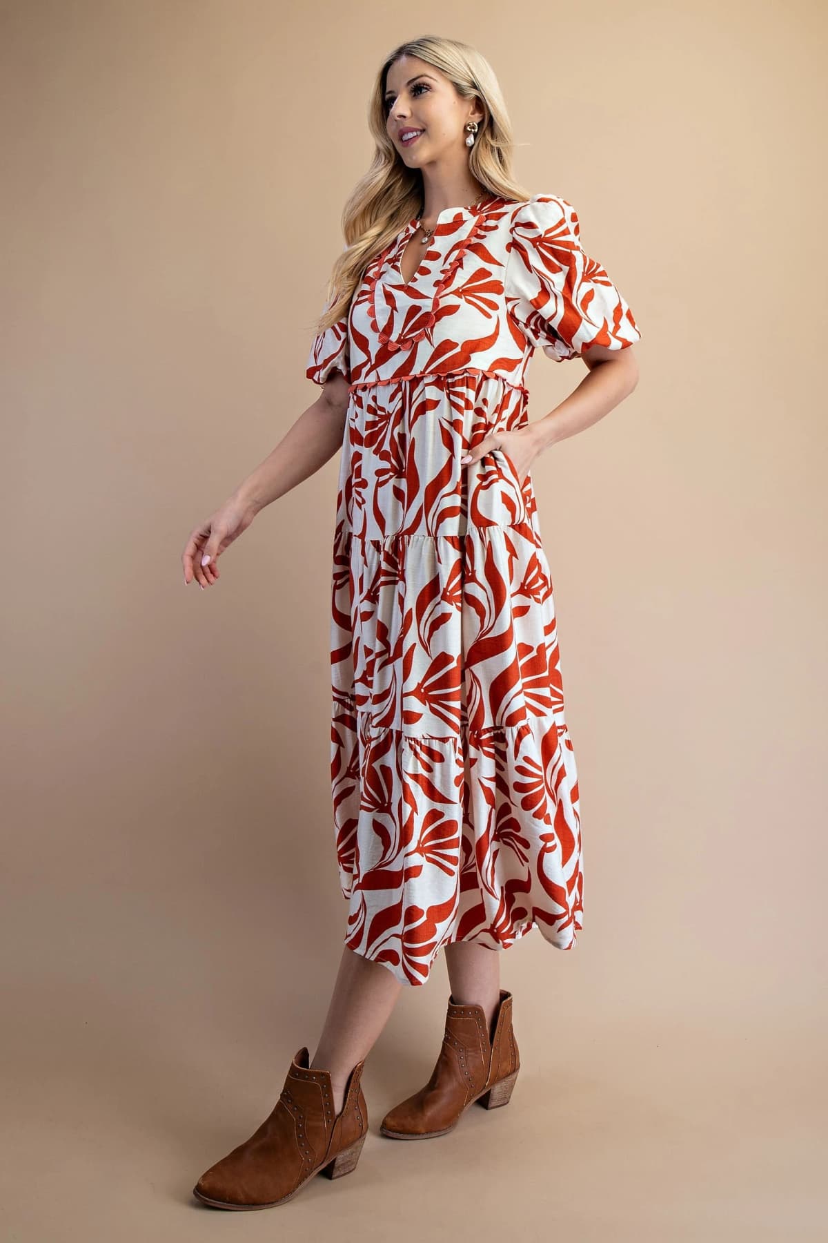 TE1361 - BURNT ORANGE MIX