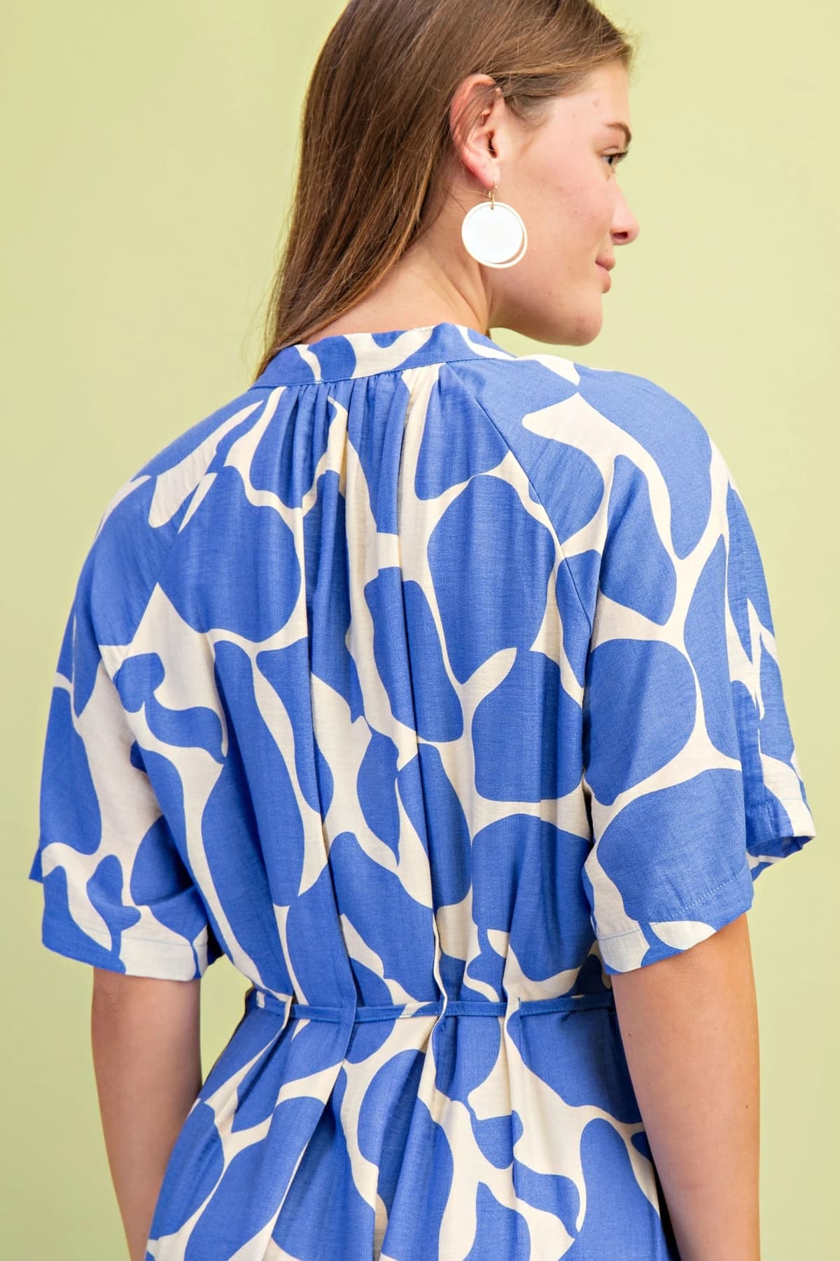 TE1614 - BLUE / IVORY