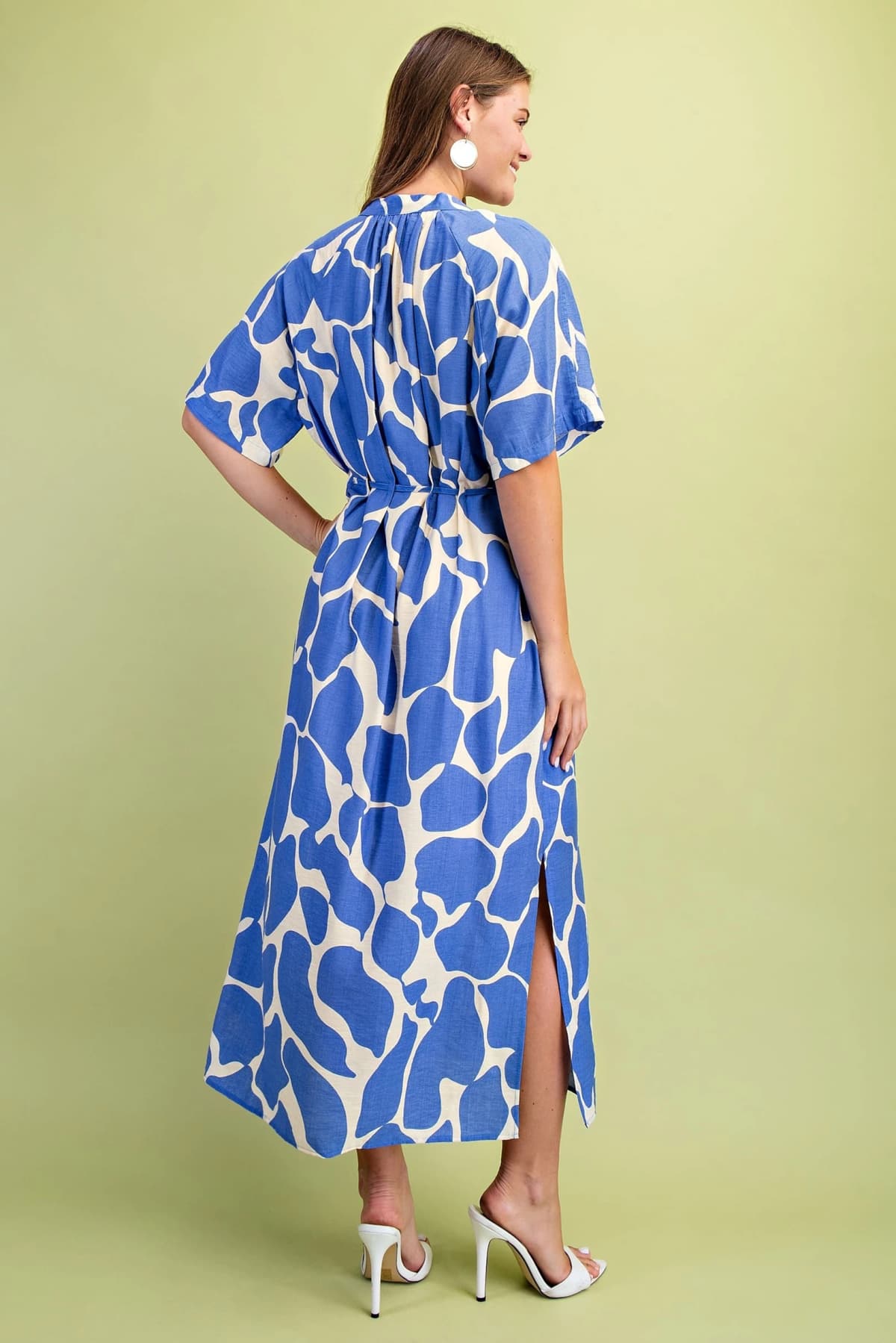 TE1614 - BLUE / IVORY