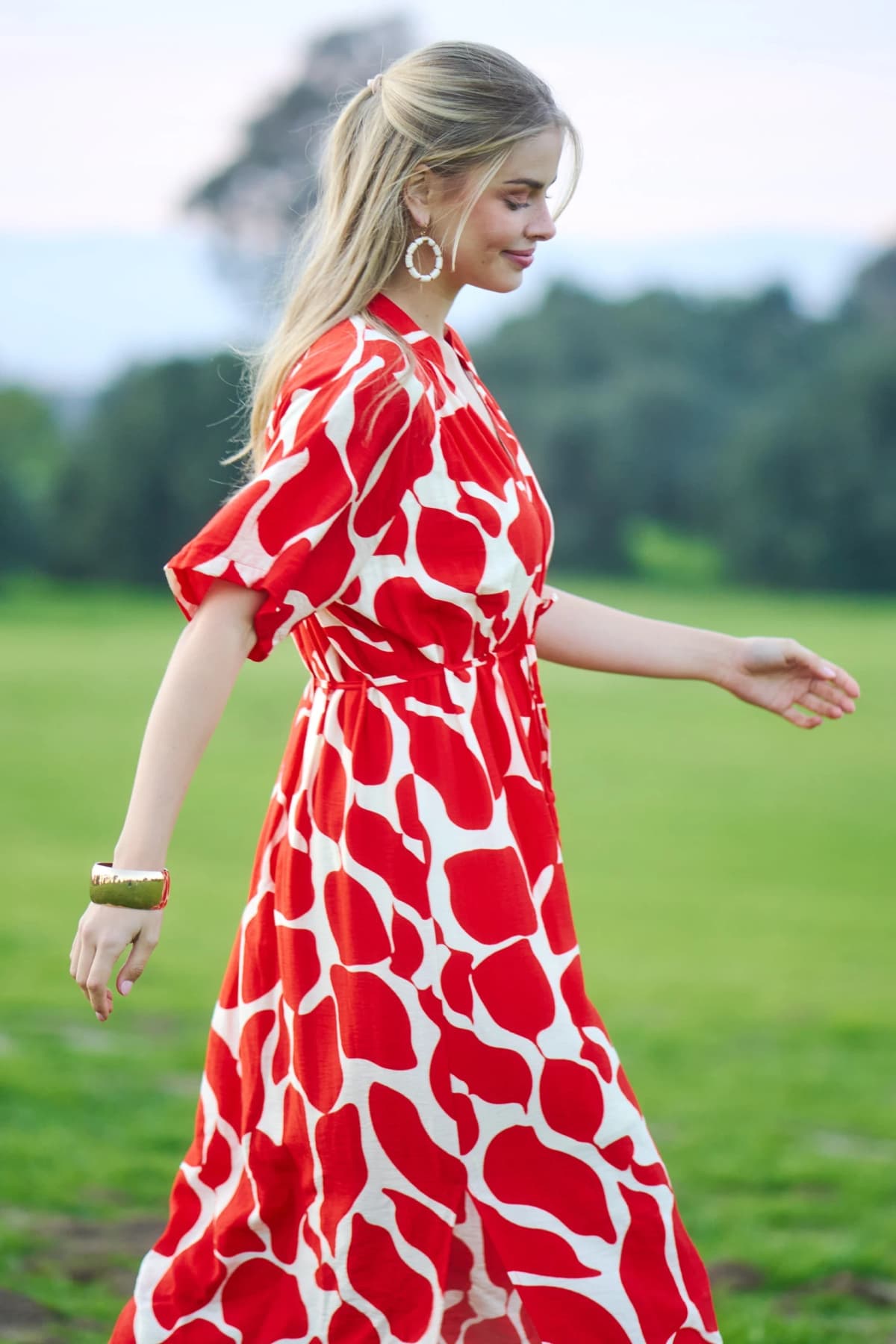 TE1614 - TOMATO / IVORY