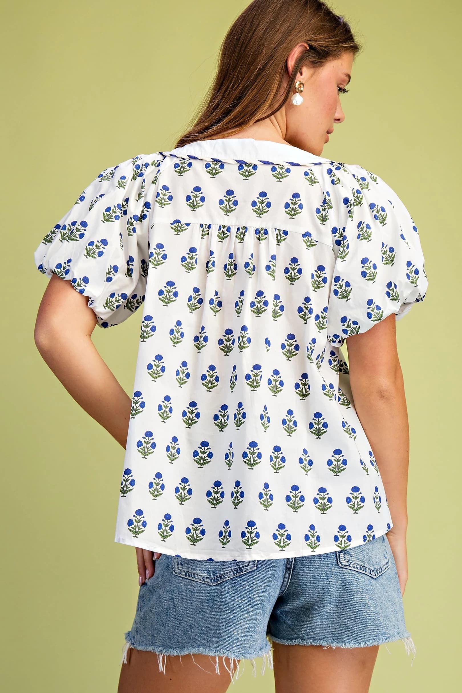 TE1632 - WHITE / BLUE