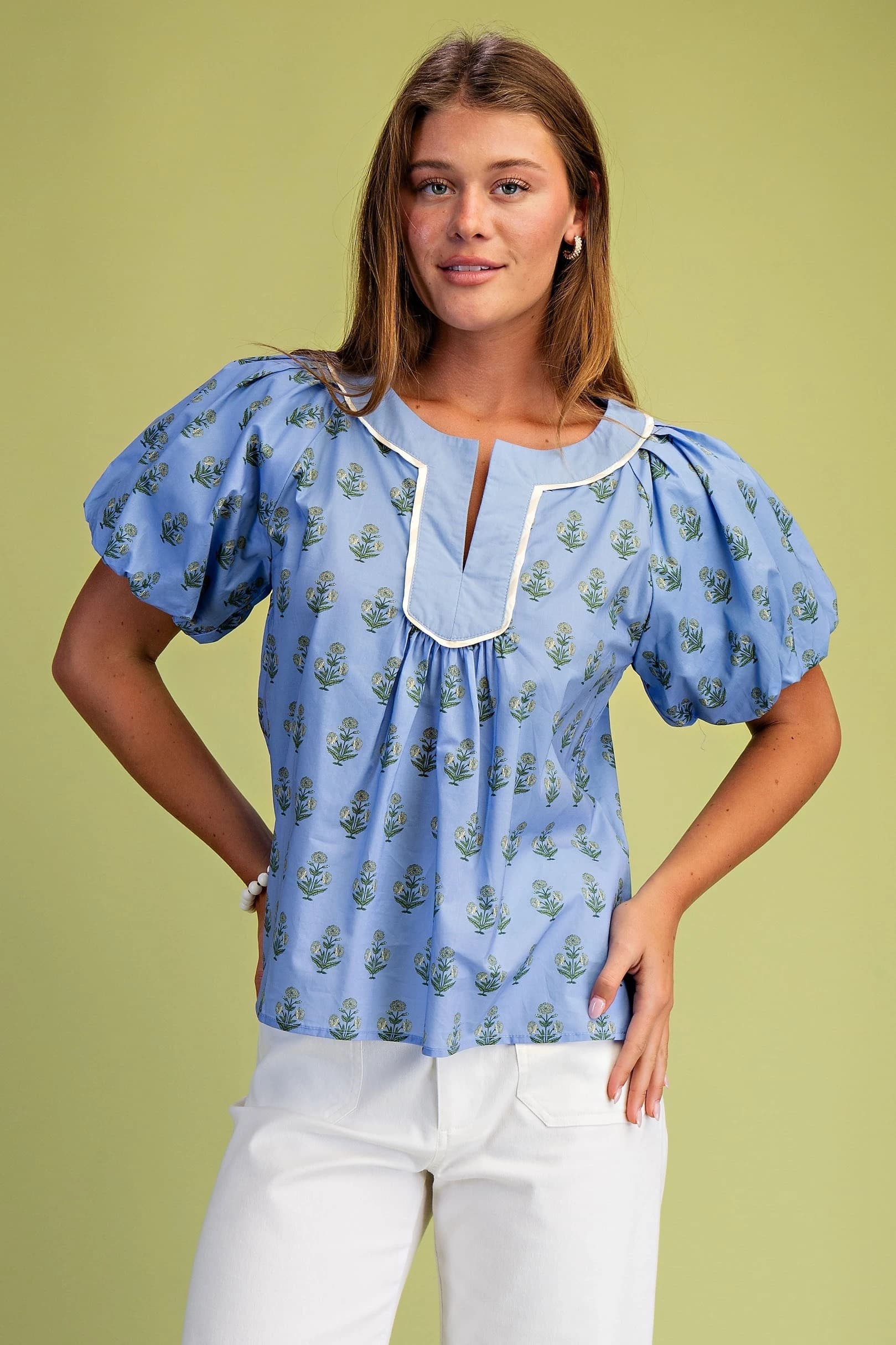 TE1632 - DENIM / SAGE