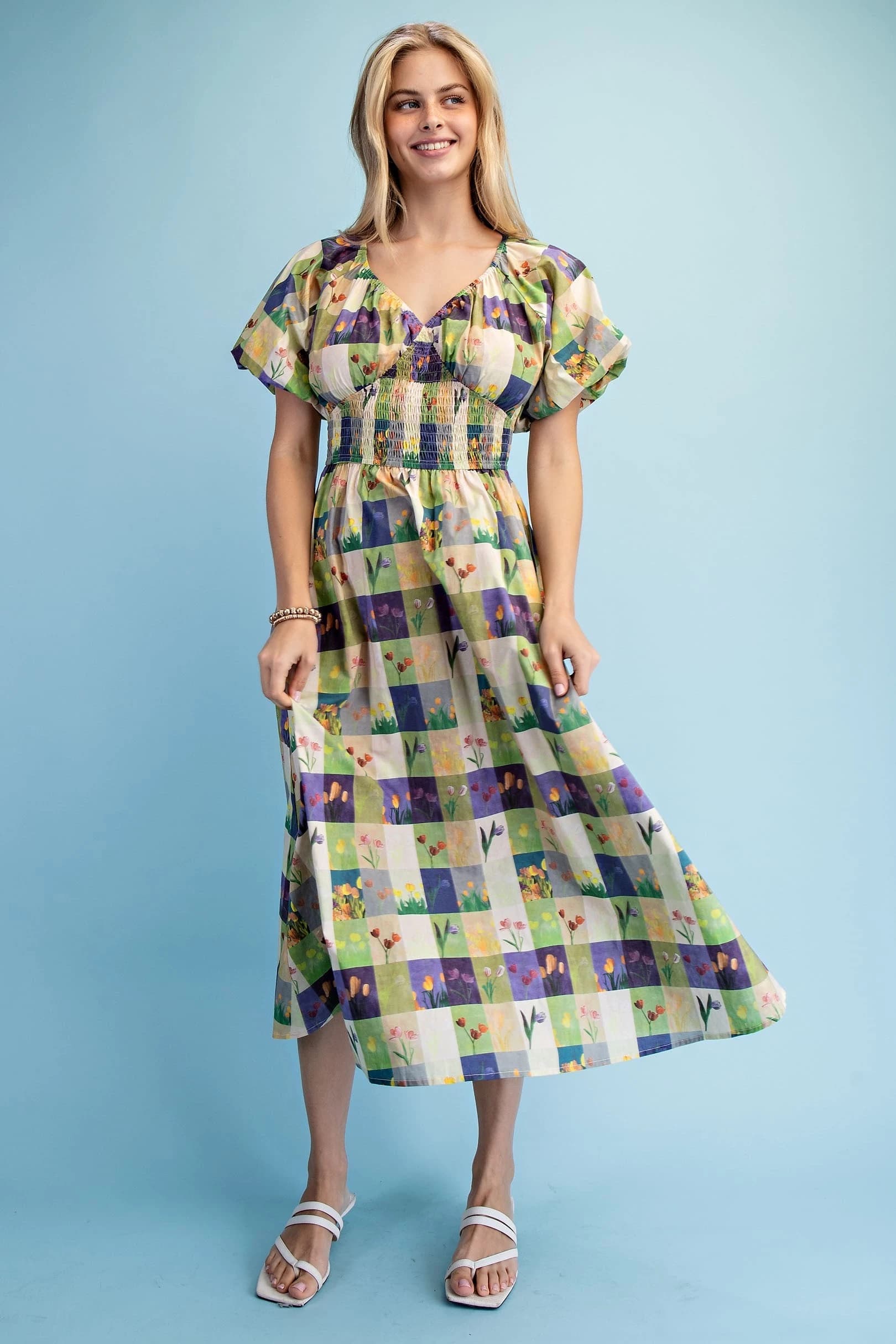 TY1039 - GREEN/PURPLE MIX