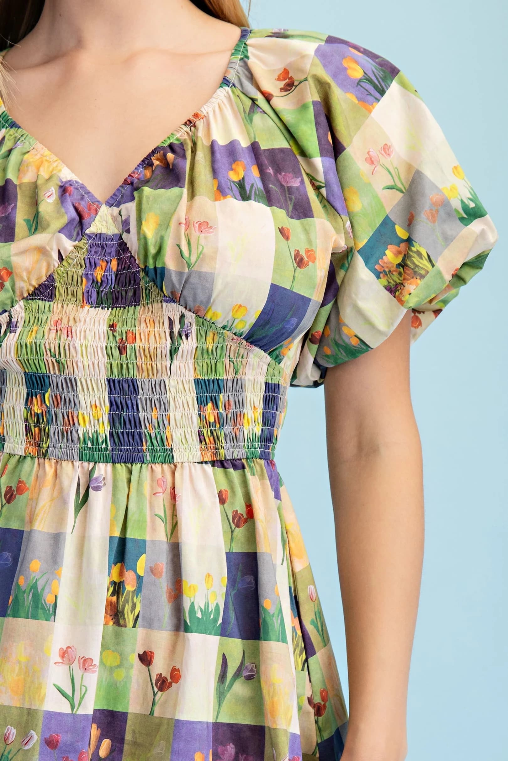 TY1039 - GREEN/PURPLE MIX