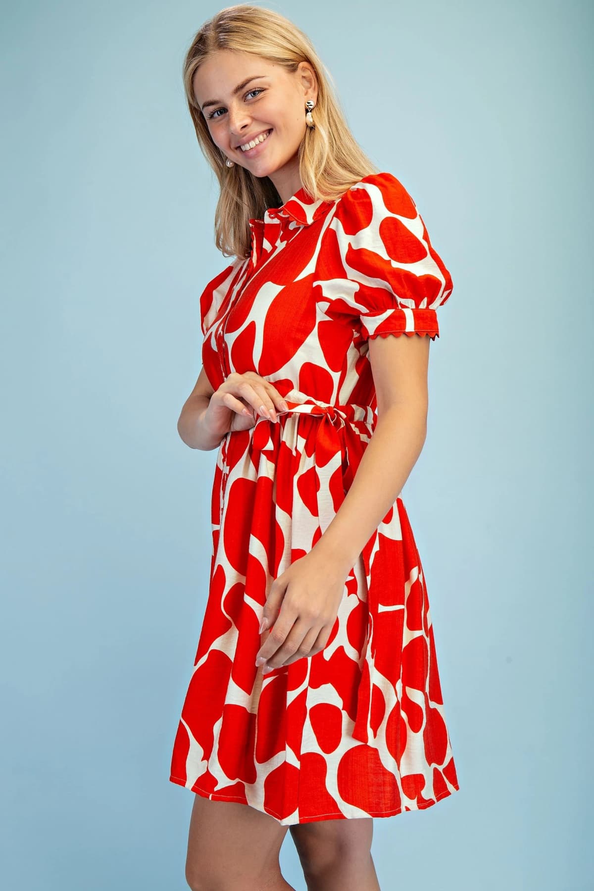 TE1686 - TOMATO / IVORY