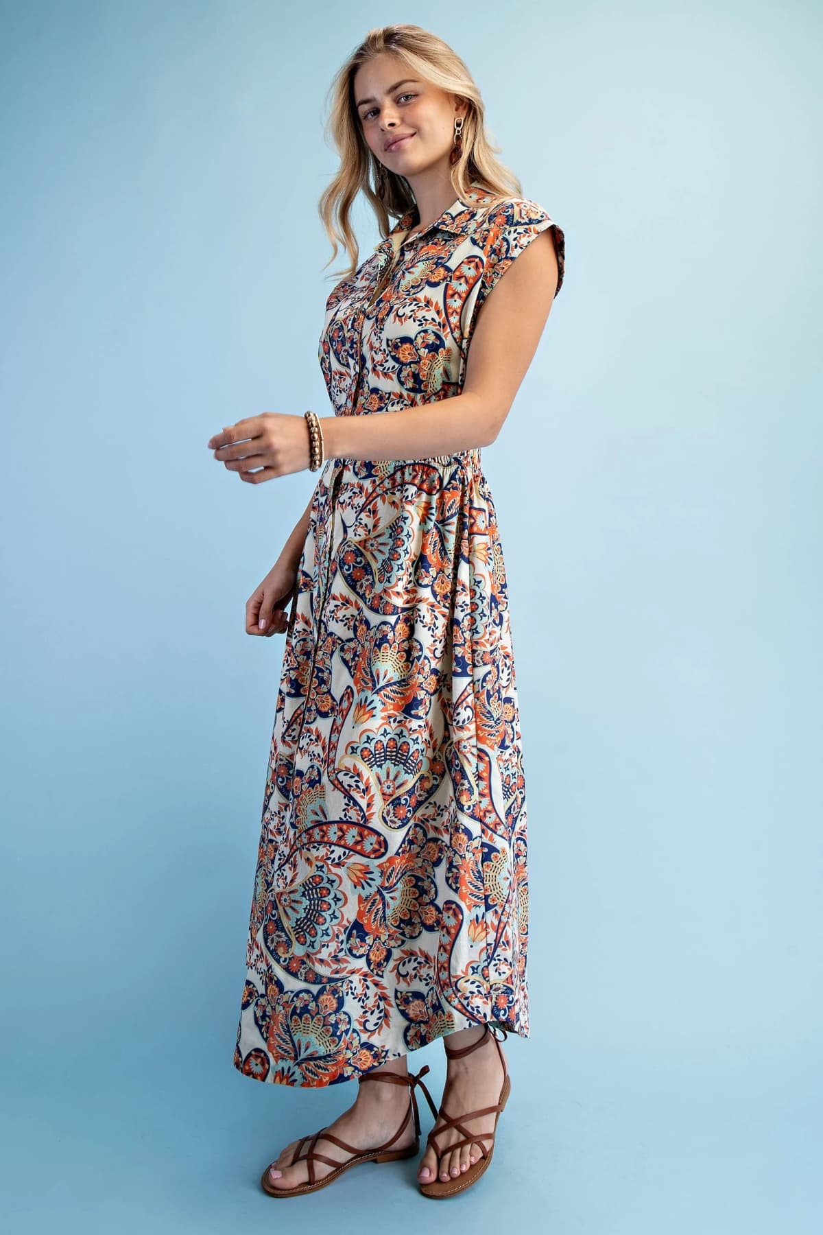 TE1692 - ORANGE / NAVY