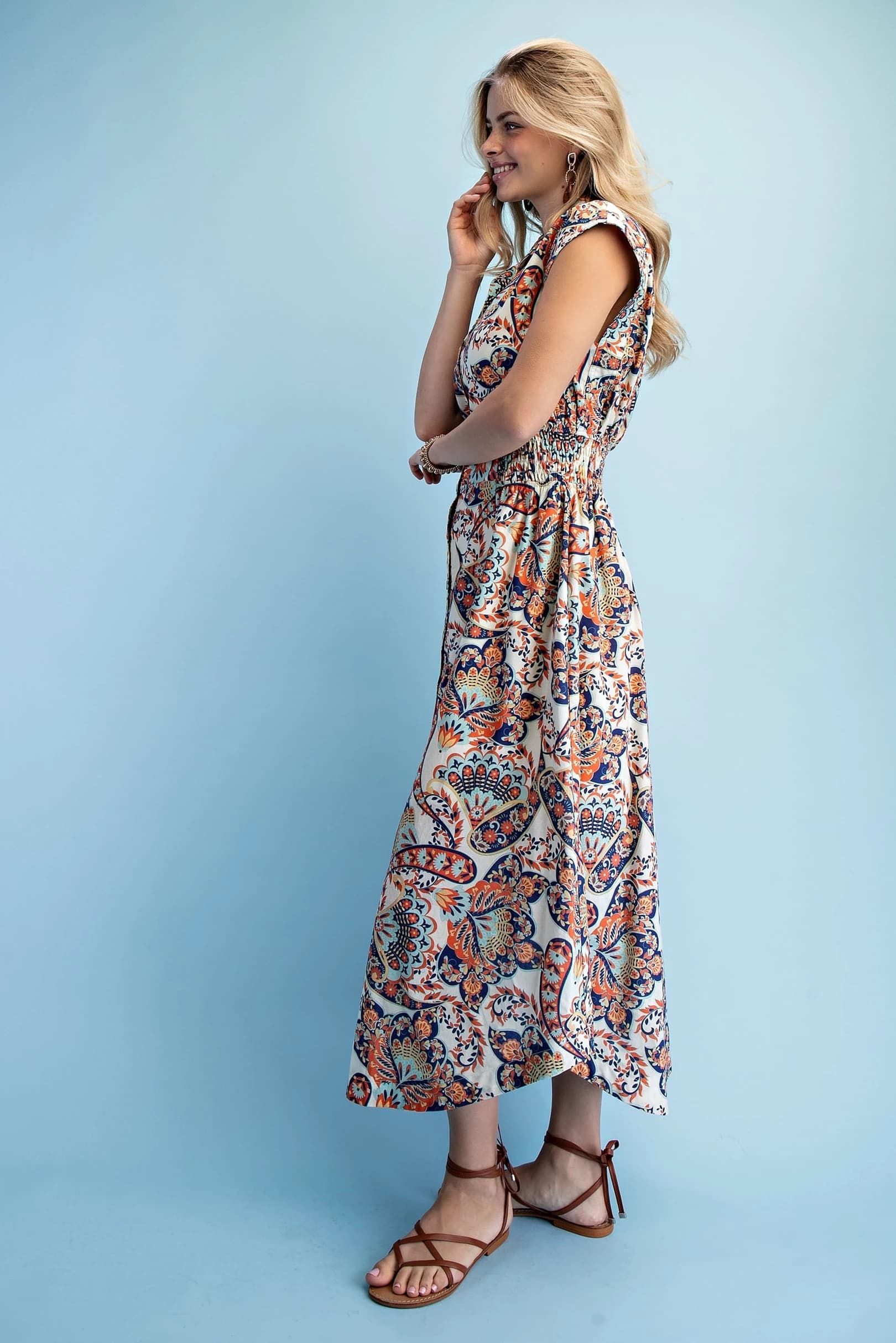 TE1692 - ORANGE / NAVY