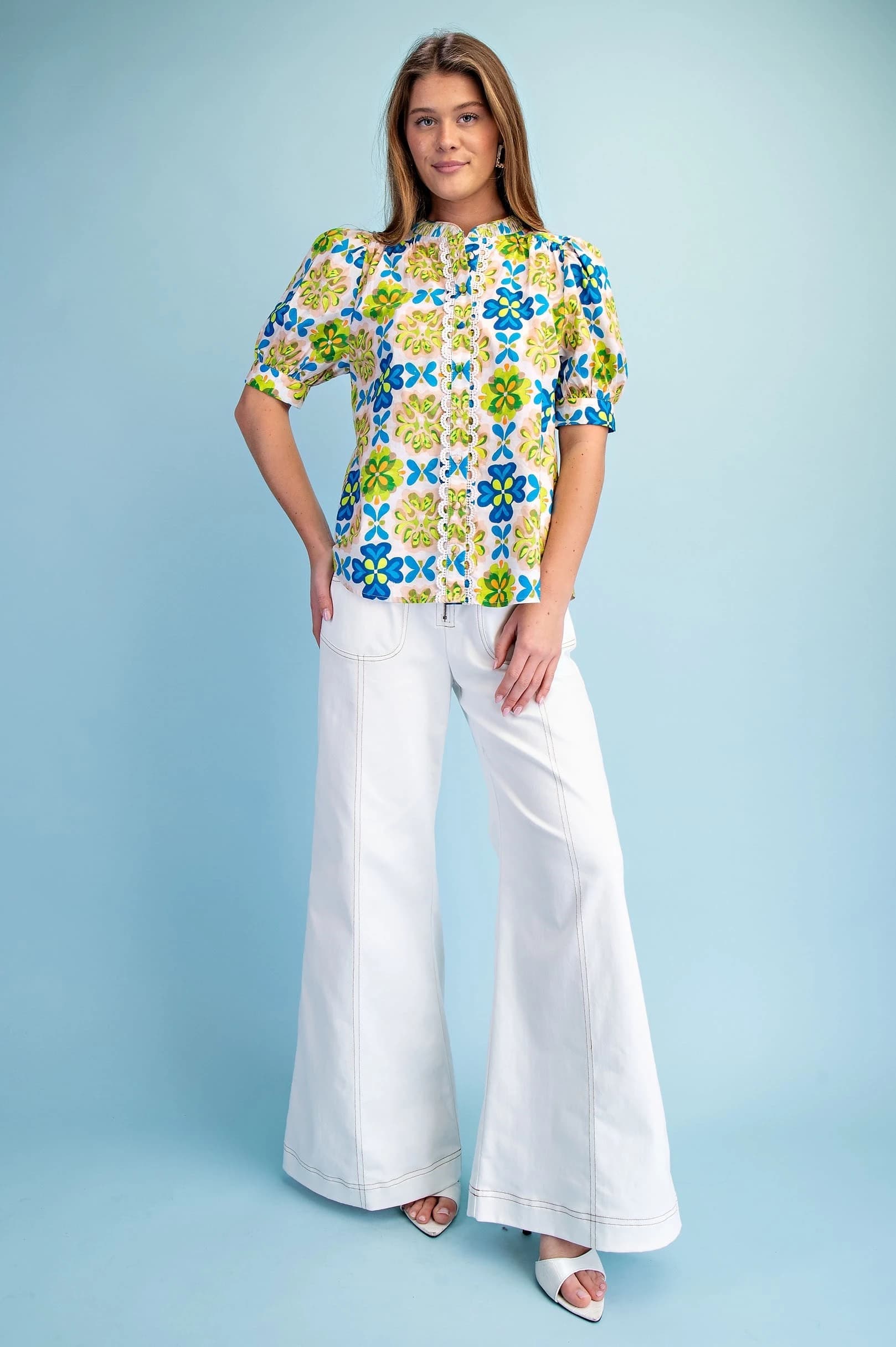 TE1741 - LIME / BLUE