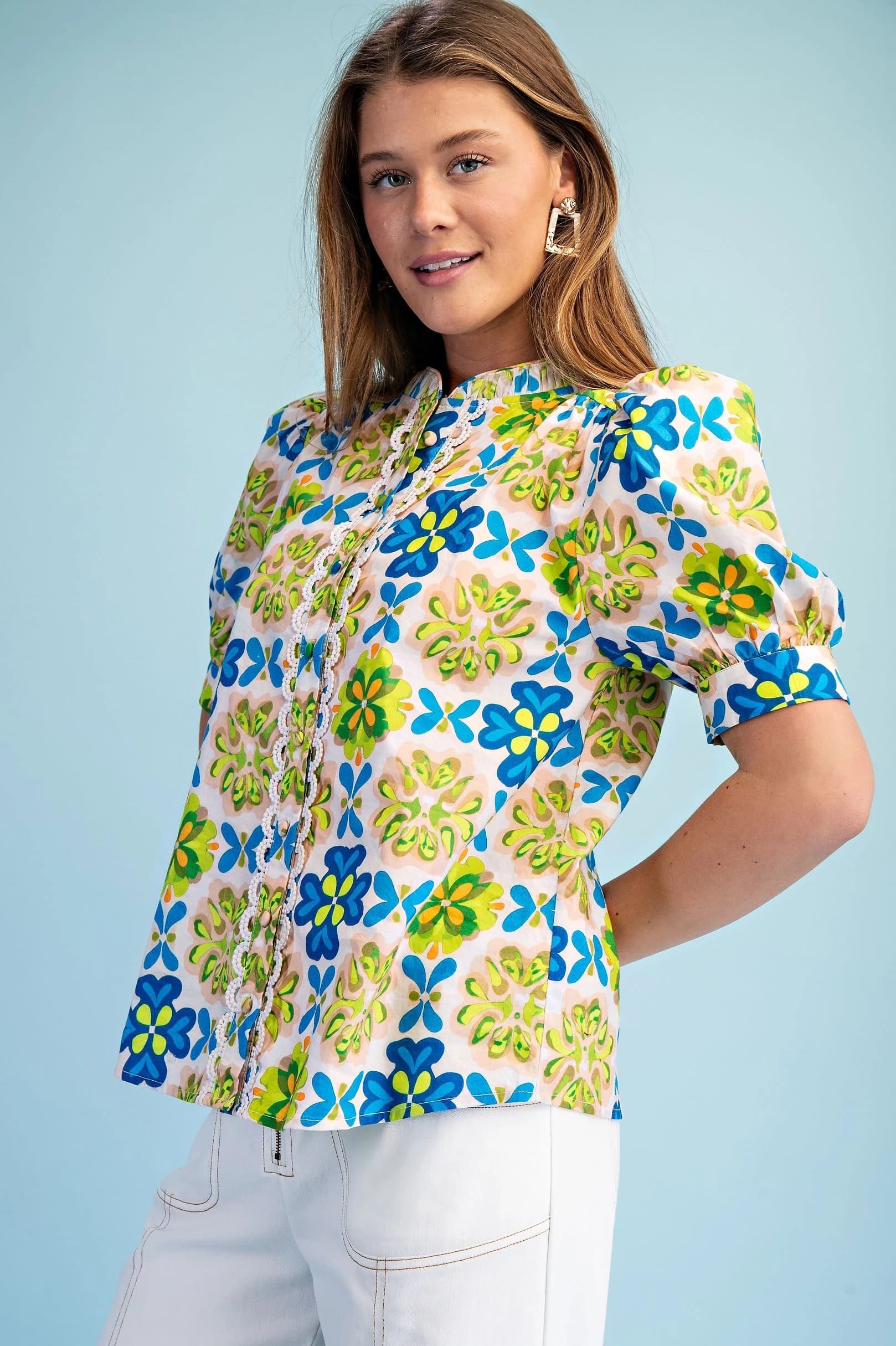 TE1741 - LIME / BLUE