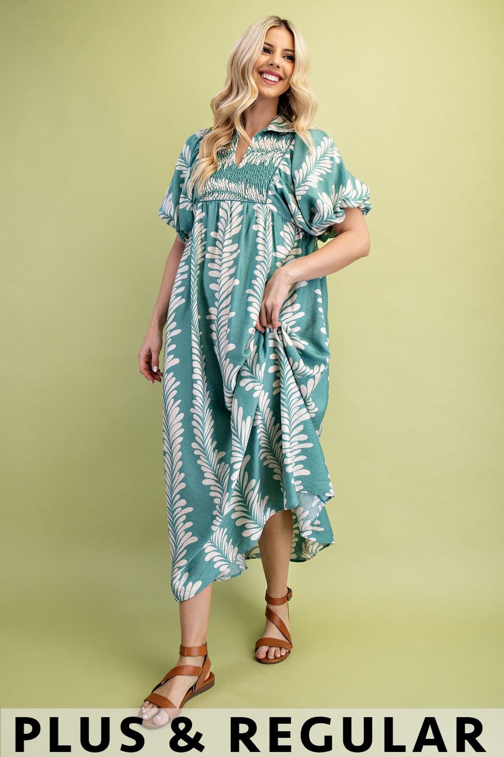 PE1055 - DUSTY MINT / CREAM