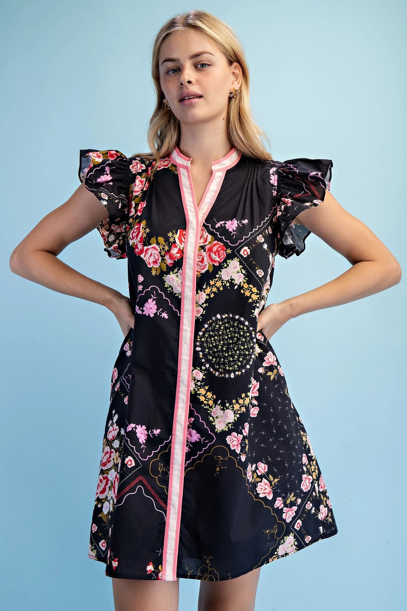 TE1790 - BLACK / RED