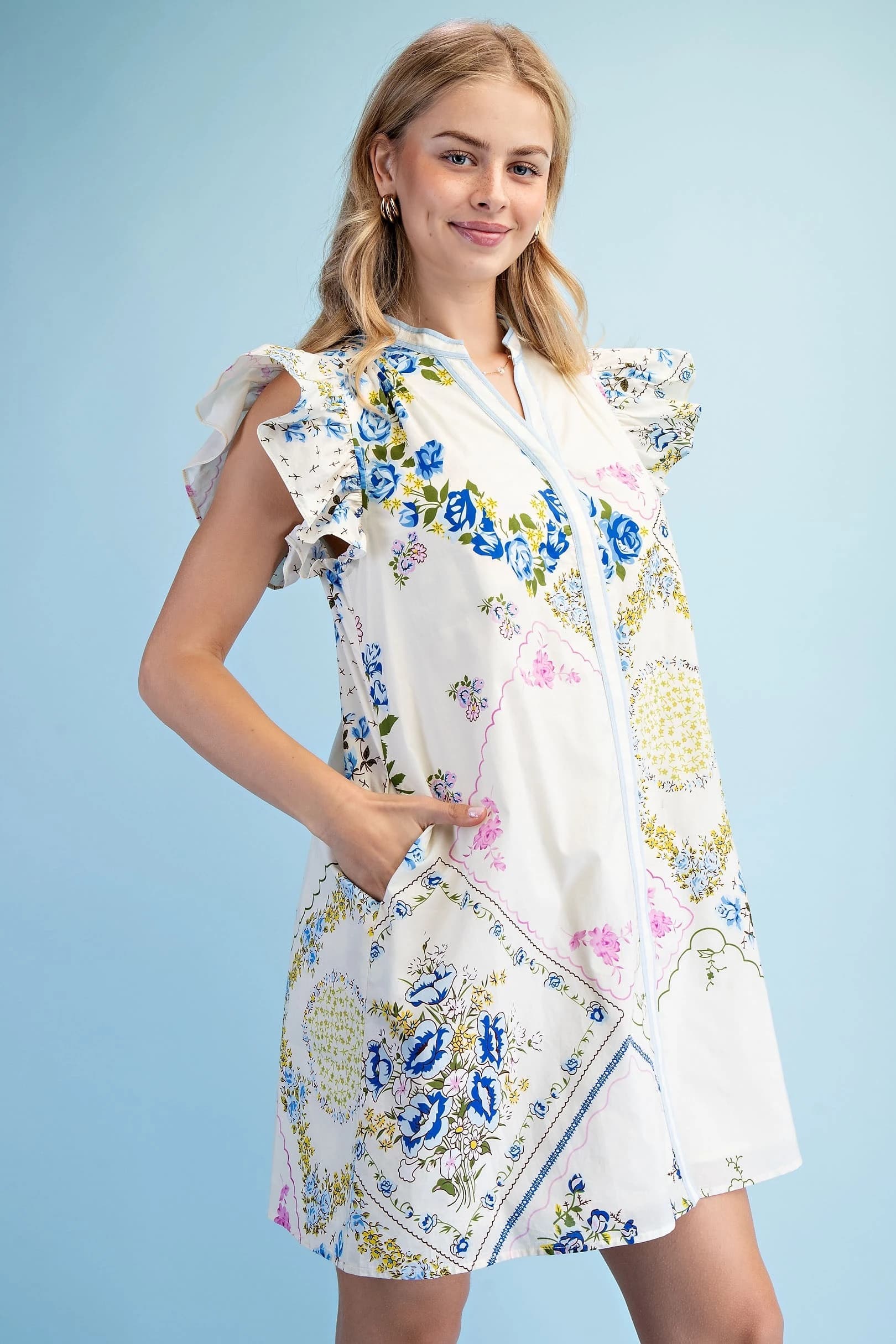 TE1790 - SKY BLUE / BLUE