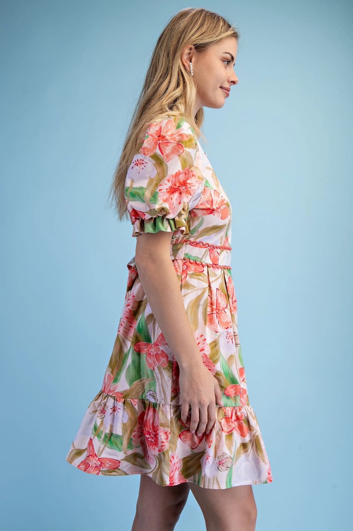 TE1832 - CORAL/GREEN