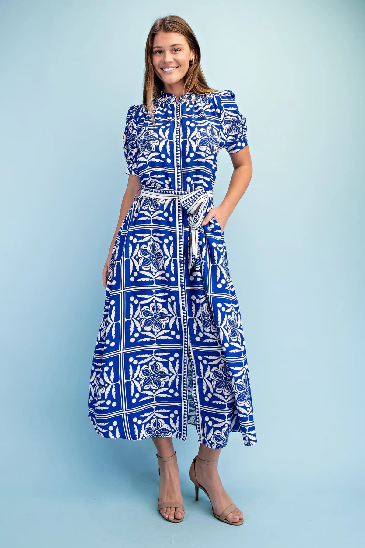 TE1843 - COBALT / WHITE