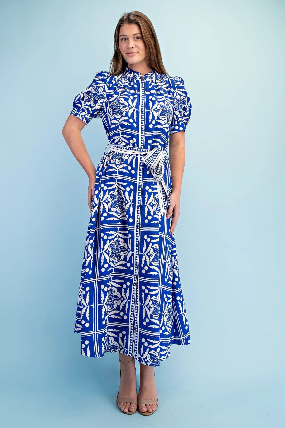 TE1843 - COBALT / WHITE