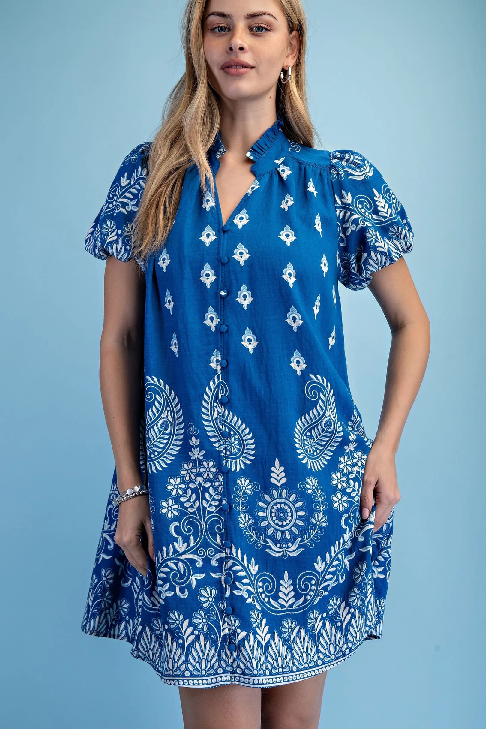 TE1854 - BLUE / WHITE