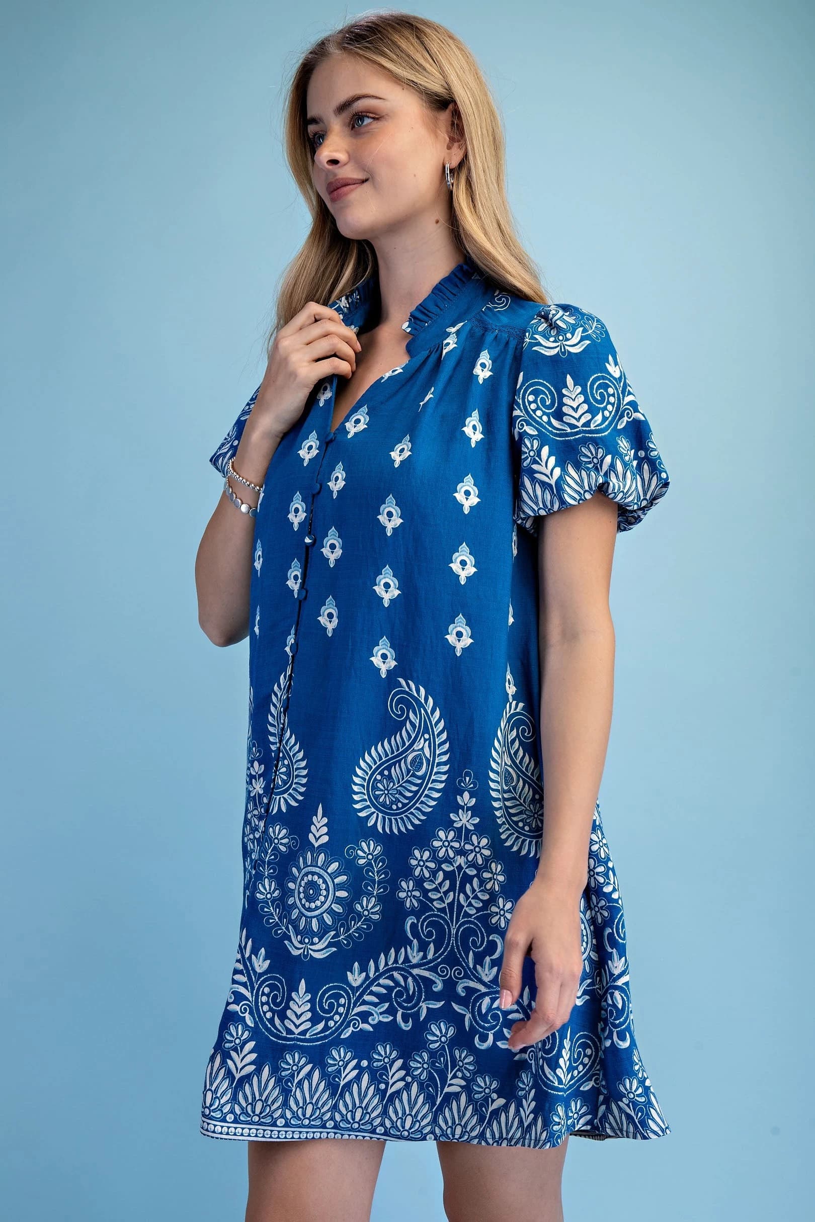 TE1854 - BLUE / WHITE