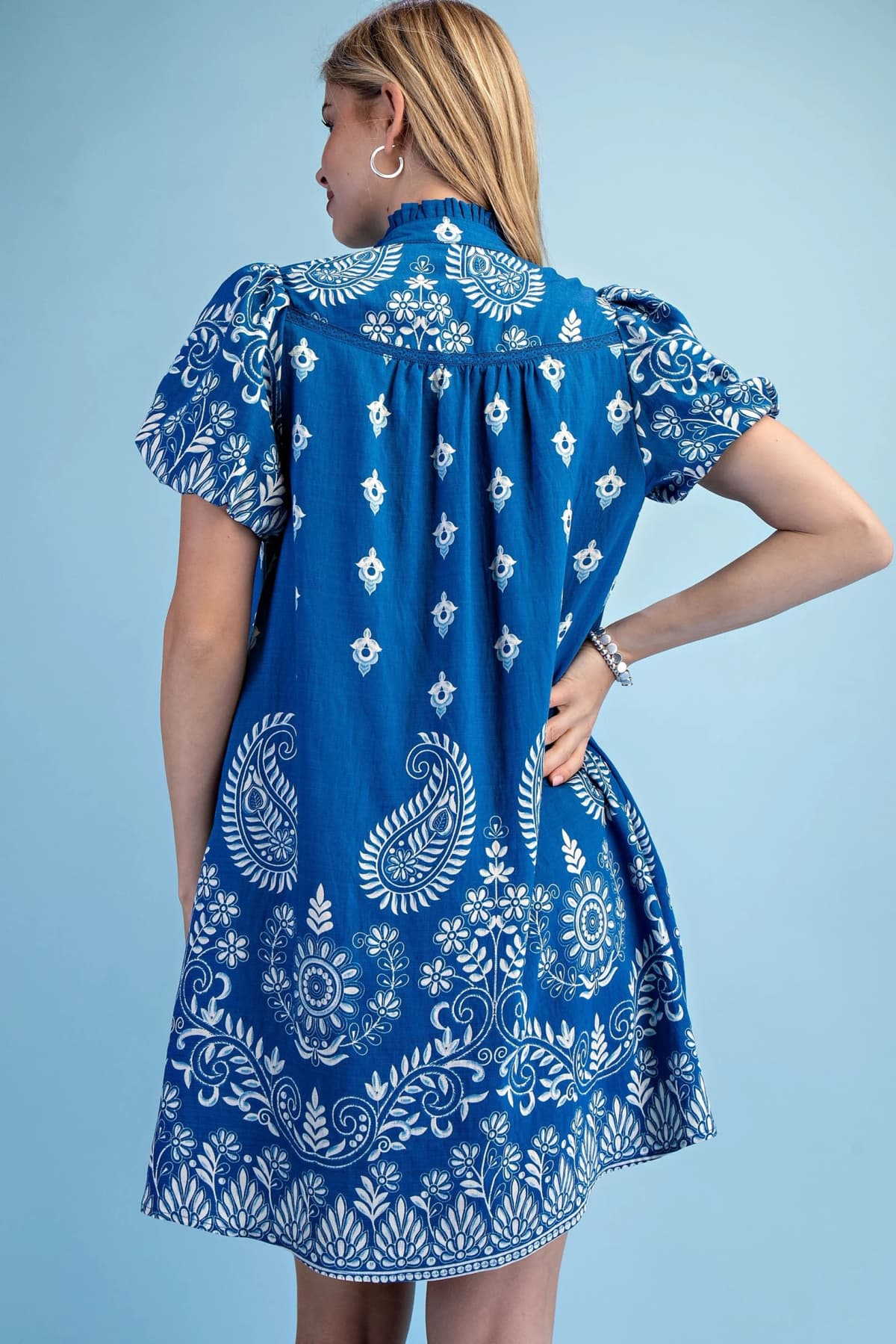 TE1854 - BLUE / WHITE