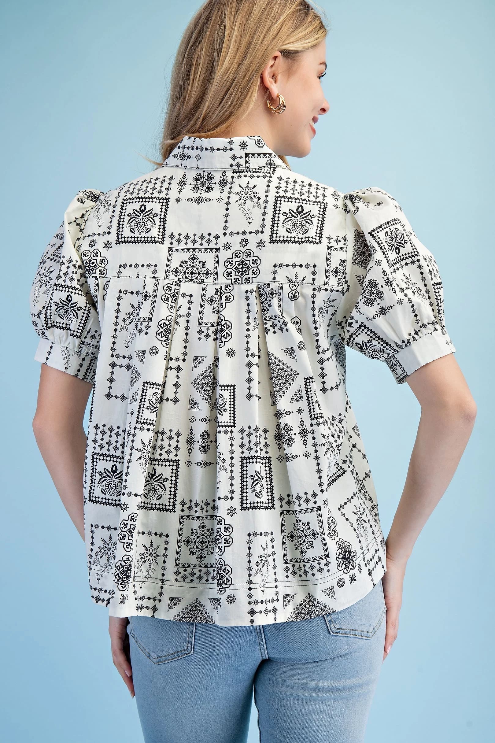 TE1925 - IVORY / BLACK