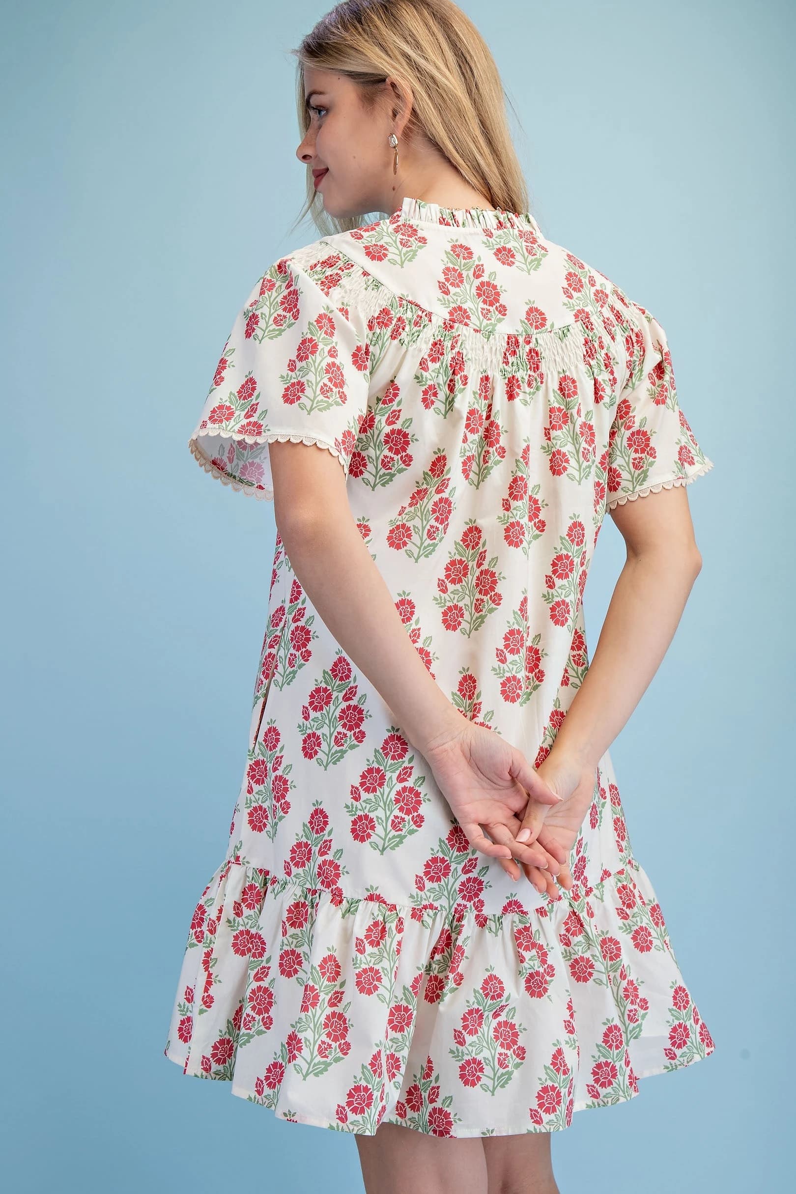 TE1946 - CREAM / RED