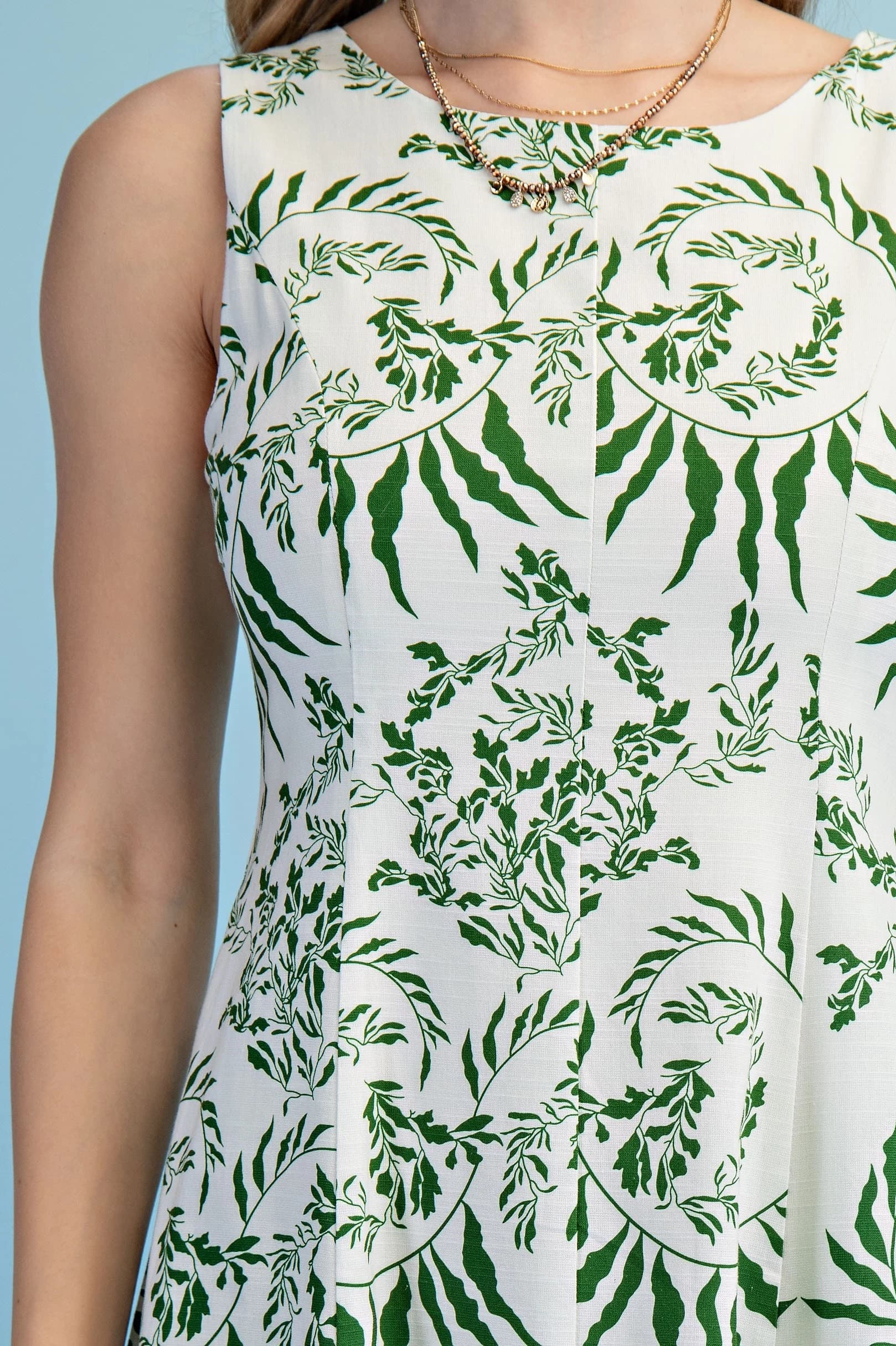 TY1210 - GREEN/IVORY