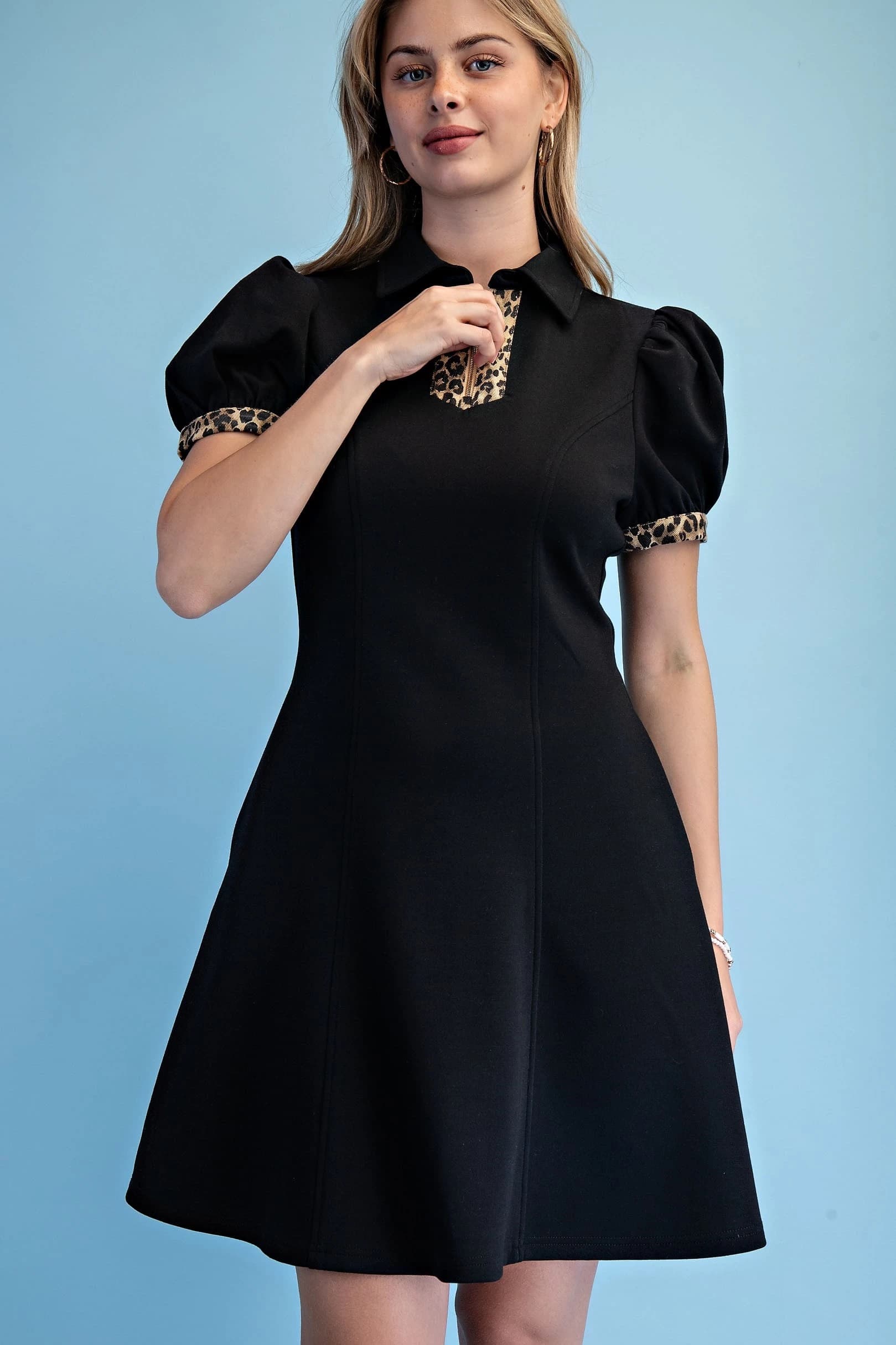 TY1262 - BLACK/LEOPARD