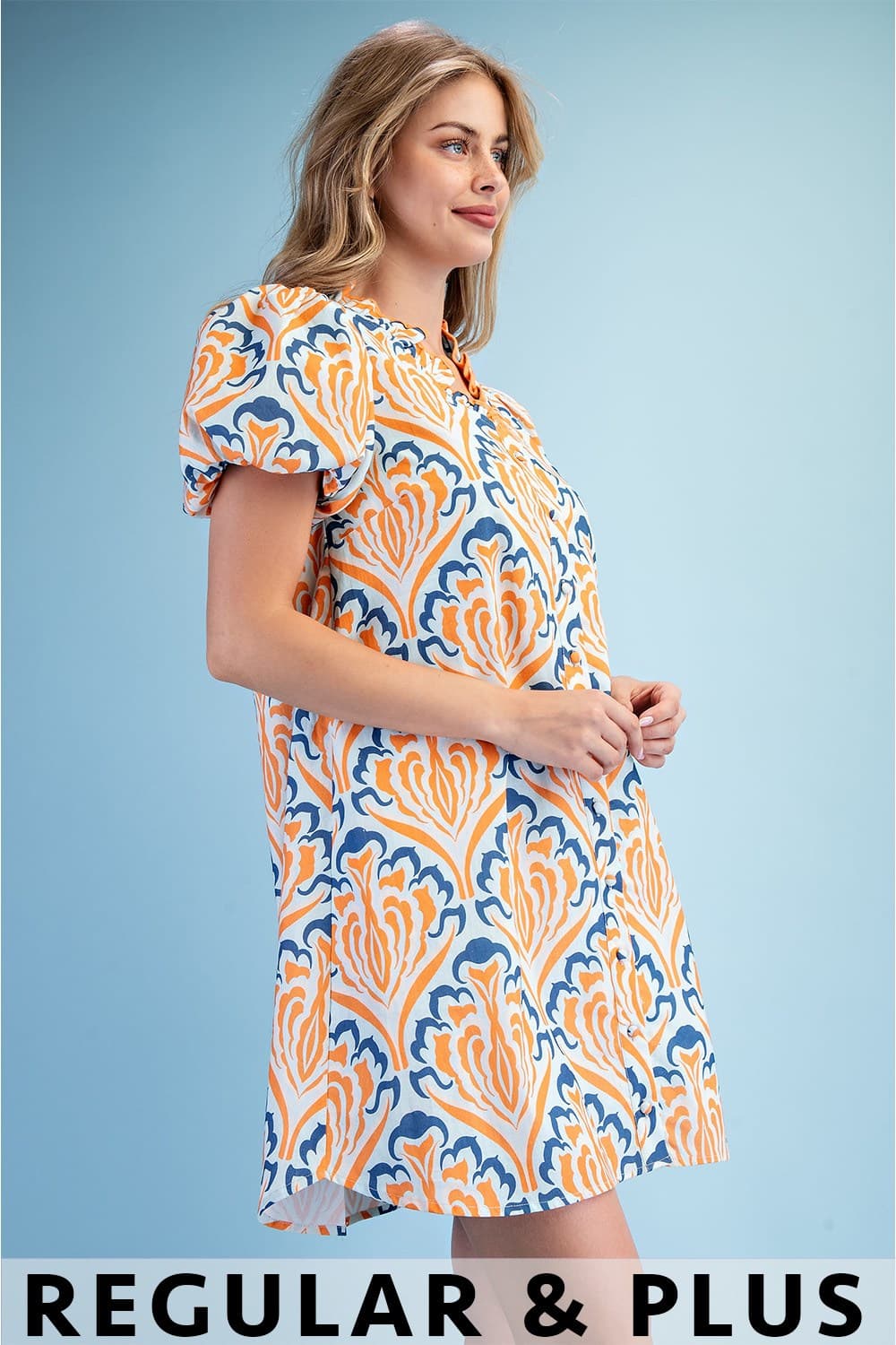 TE1948 - ORANGE / NAVY