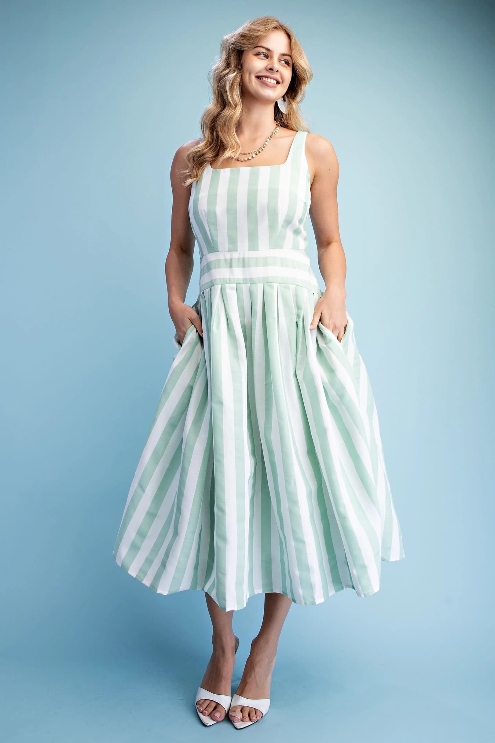 TY1344 - PISTACHIO STRIPE