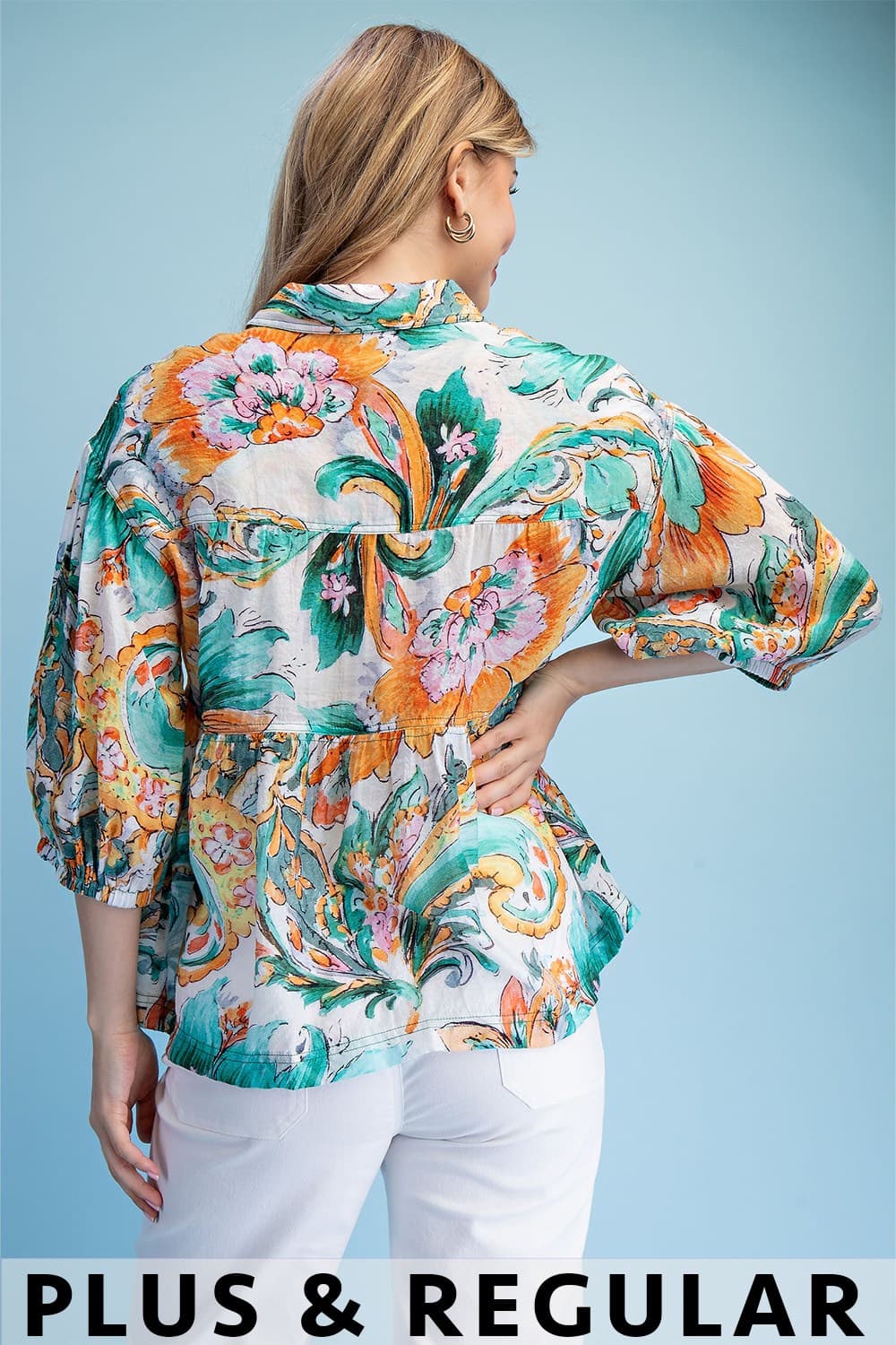 PE1983 - ORANGE / TEAL