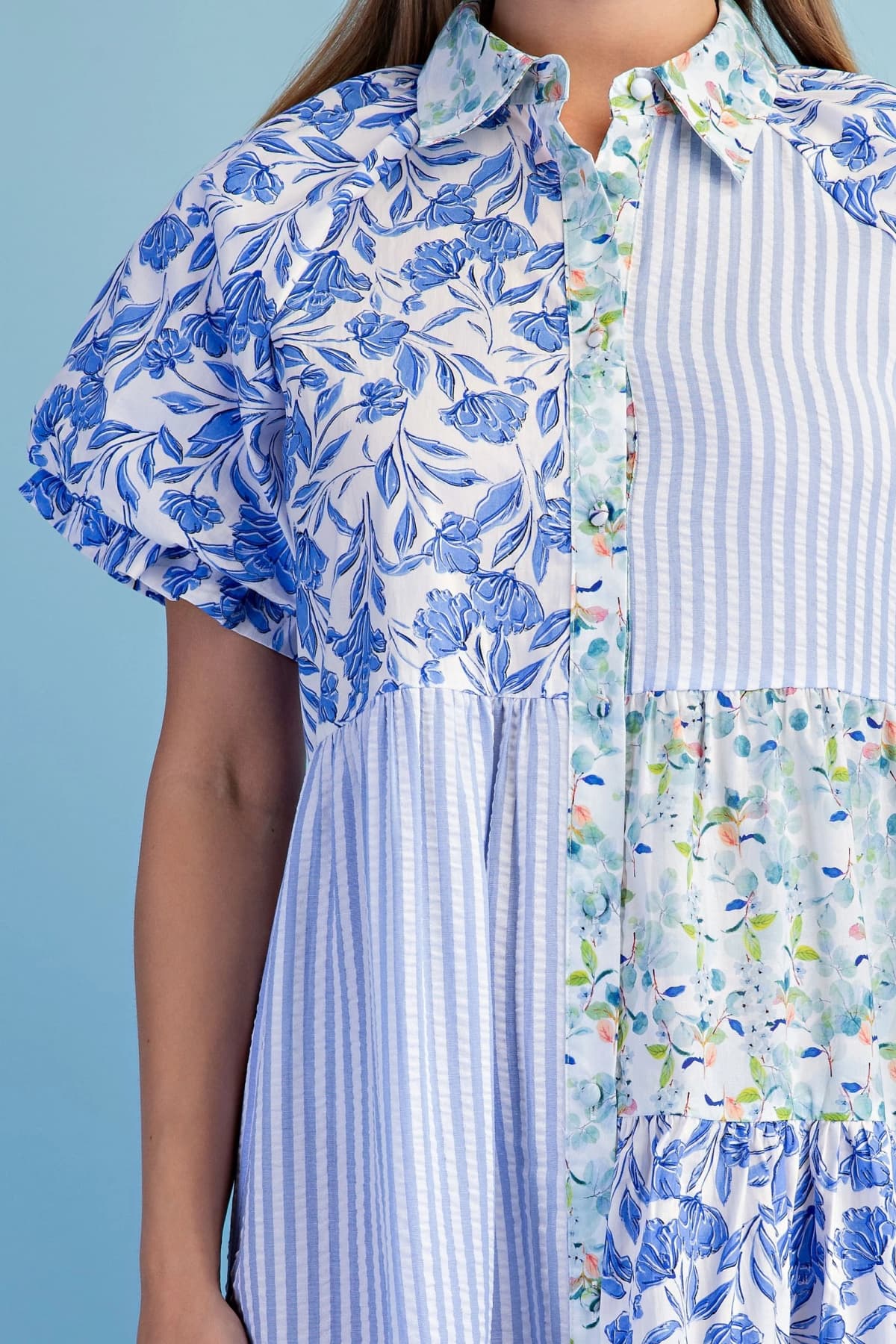 TE2057 - WHITE / BLUE