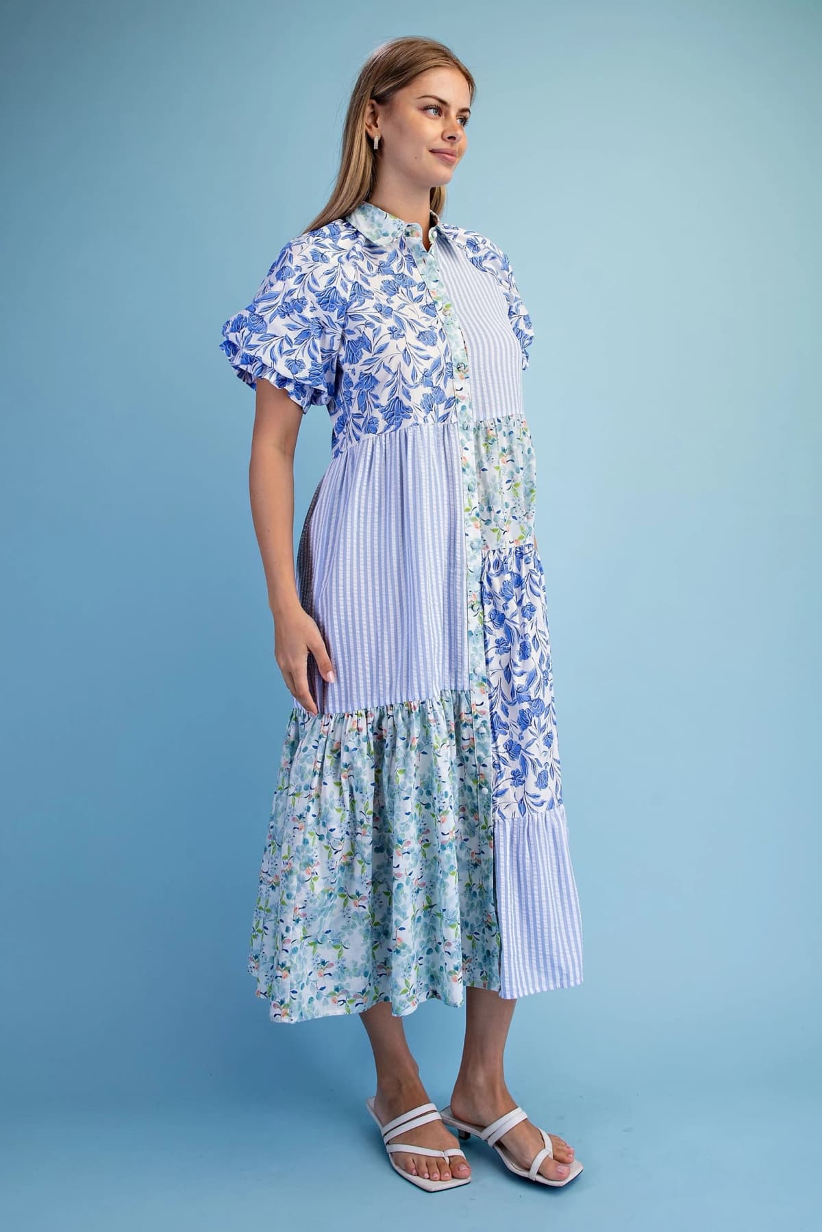 TE2057 - WHITE / BLUE
