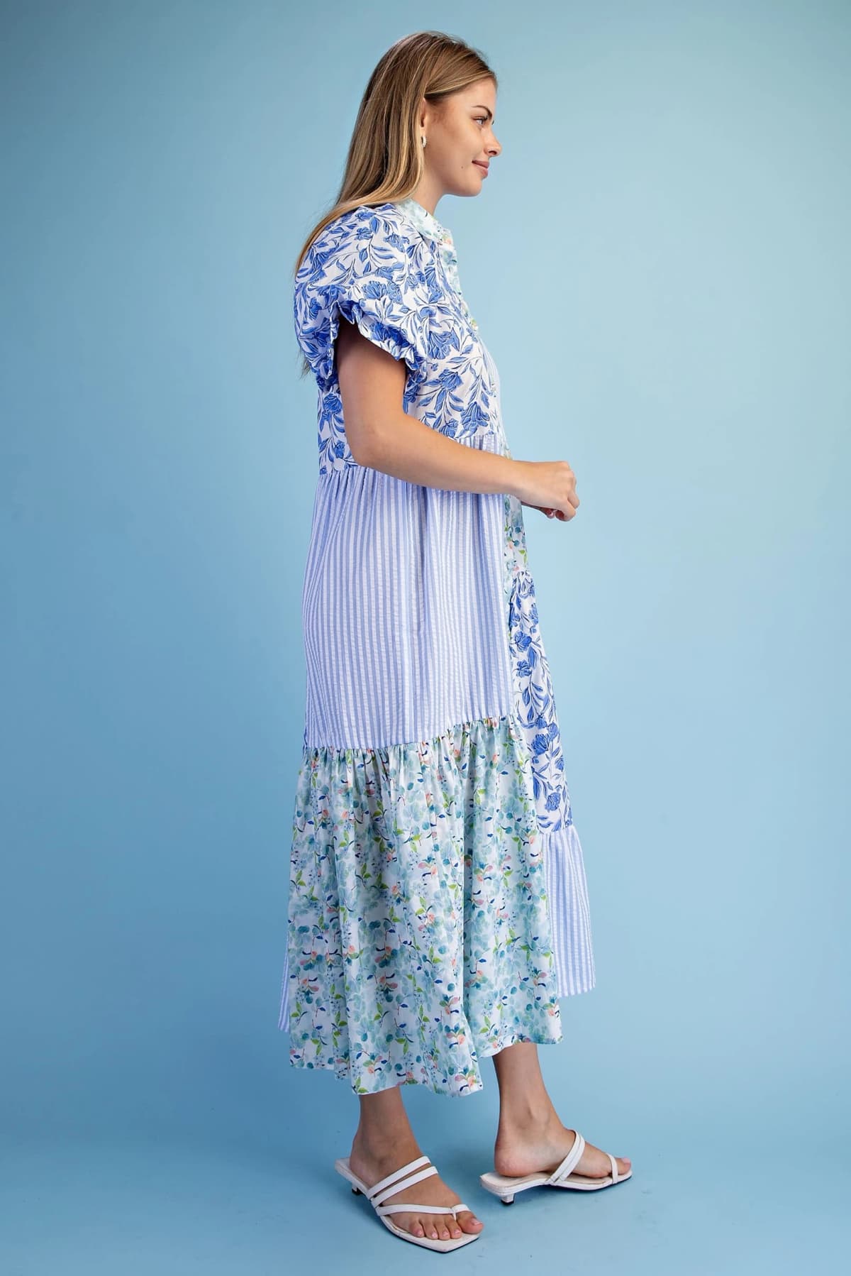 TE2057 - WHITE / BLUE