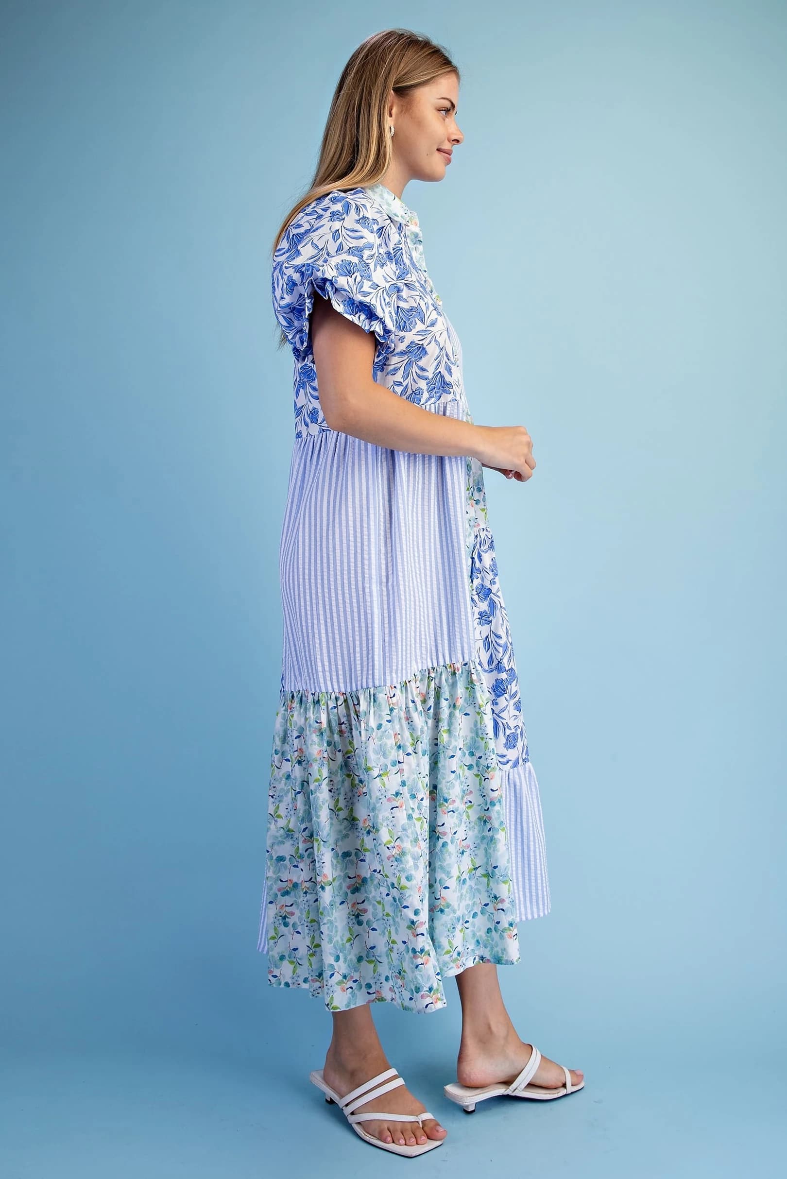 TE2057 - WHITE / BLUE