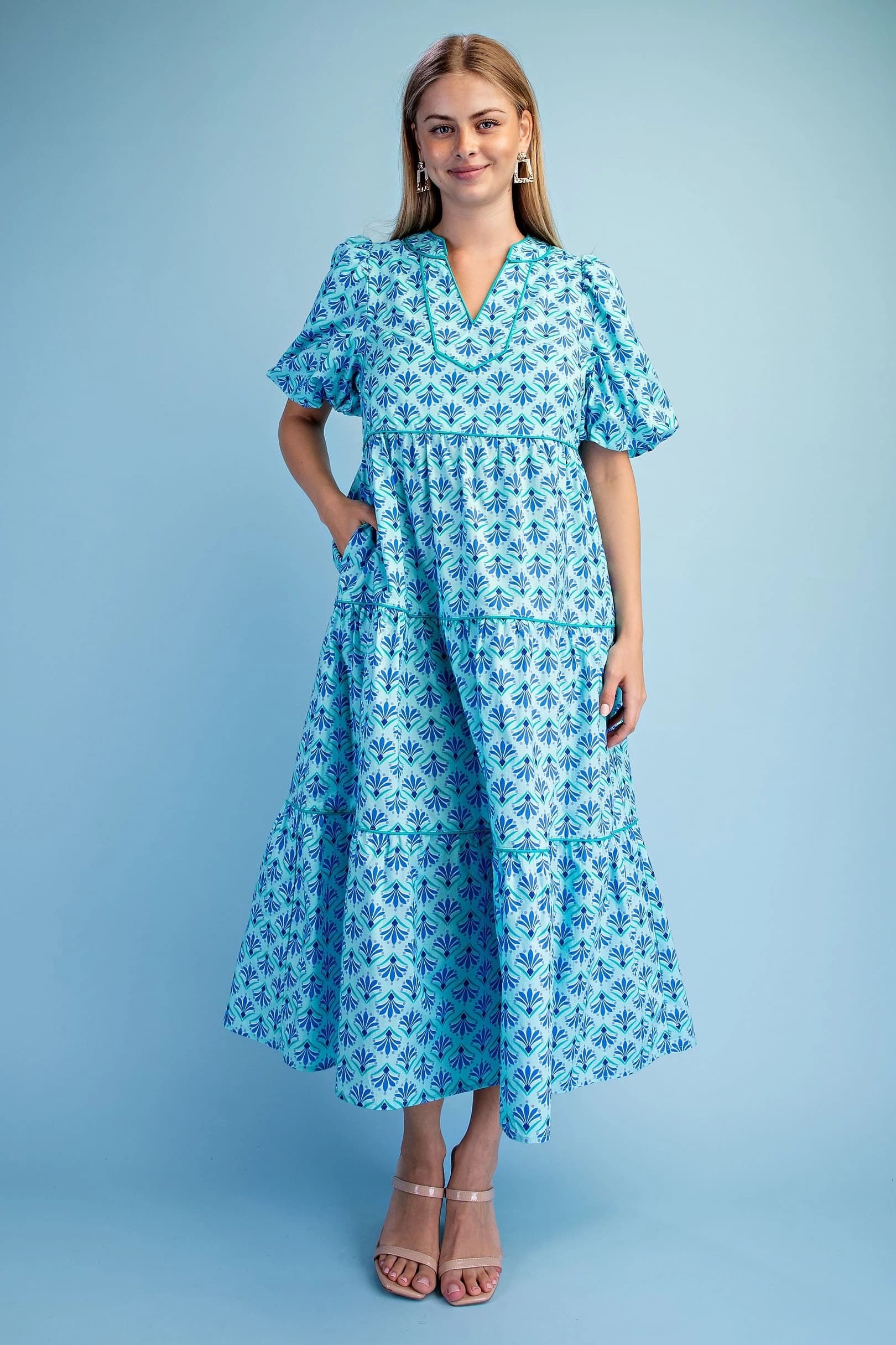 TE2074 - BLUE / MINT