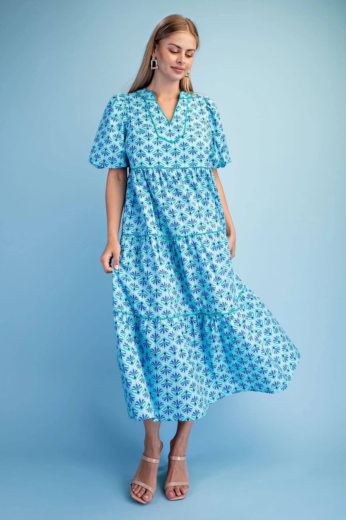 TE2074 - BLUE / MINT
