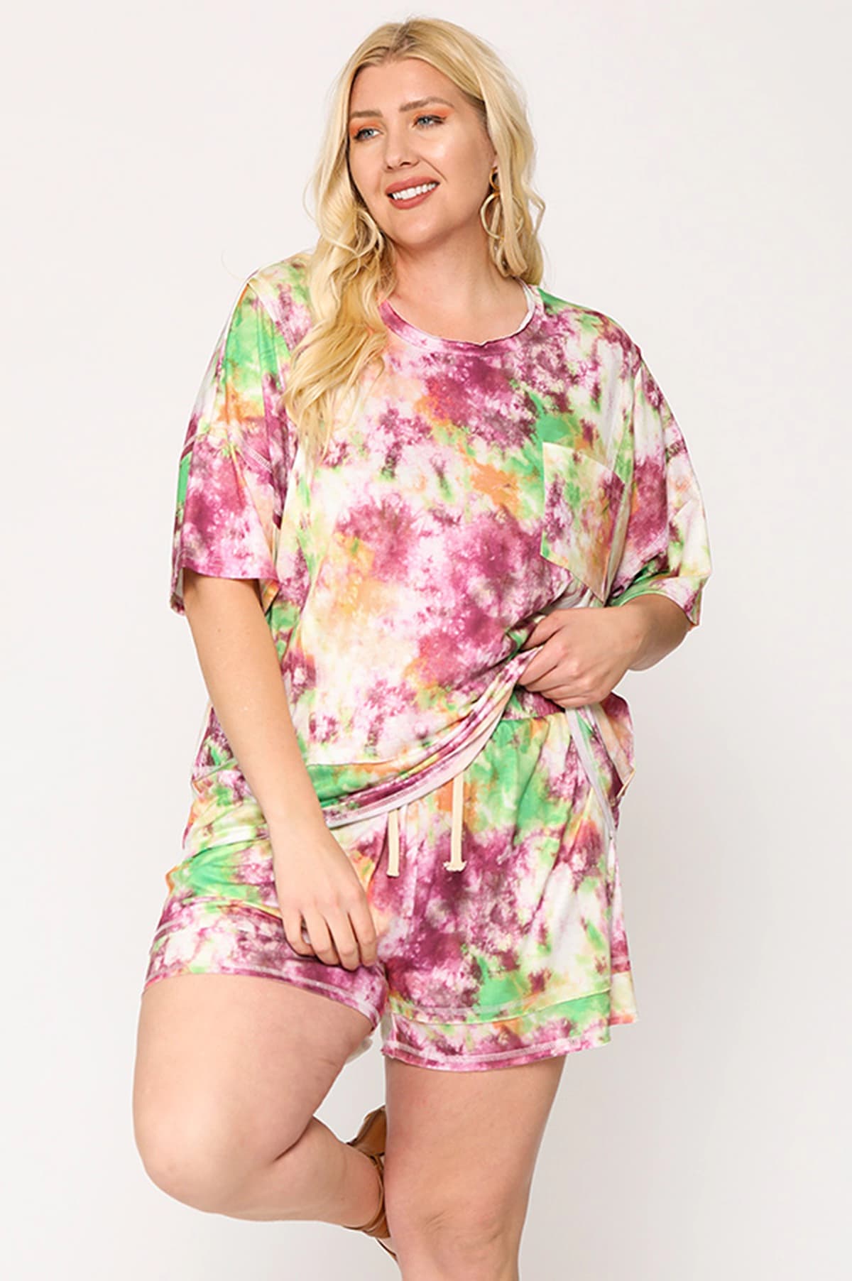 PK1062 - MAGENTA / GREEN