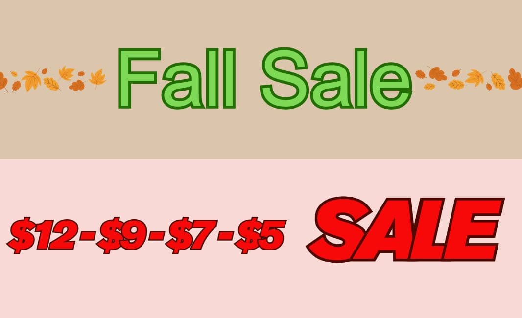 FALL SALE 