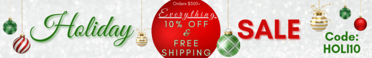 10% OFF & FREE SHIPPING ORDERS $300+